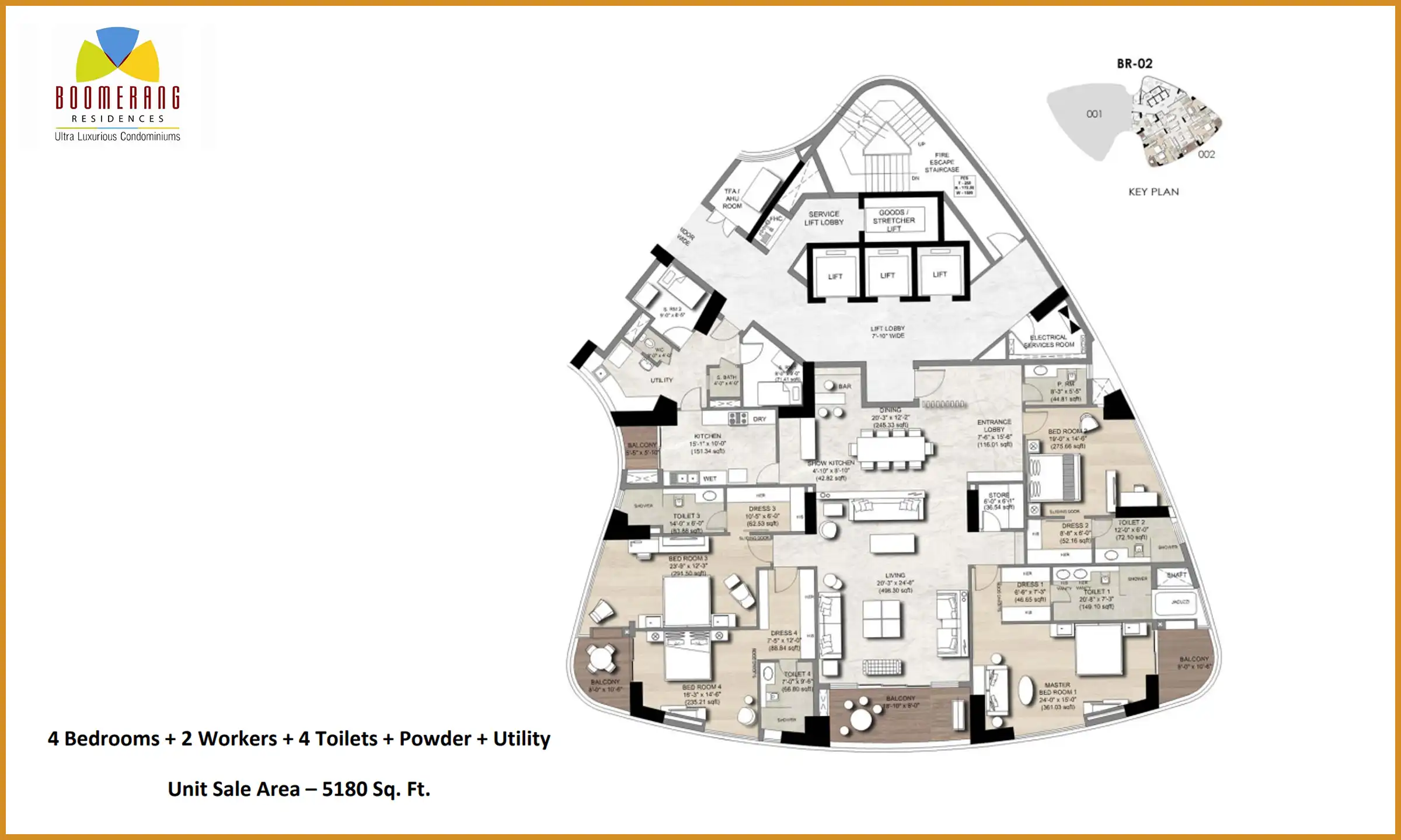 5180 Sqft