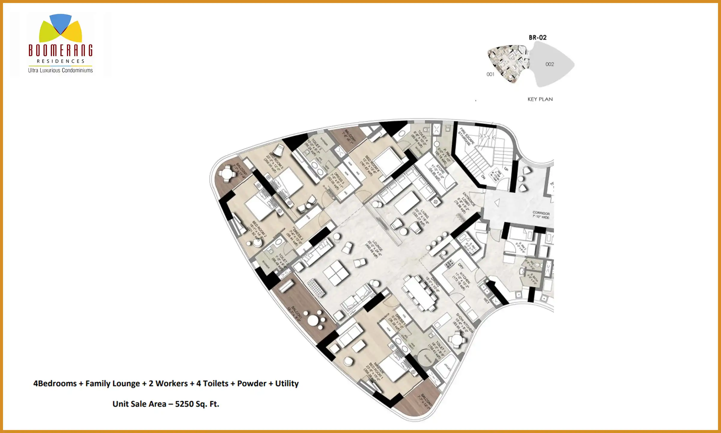 5250 Sqft
