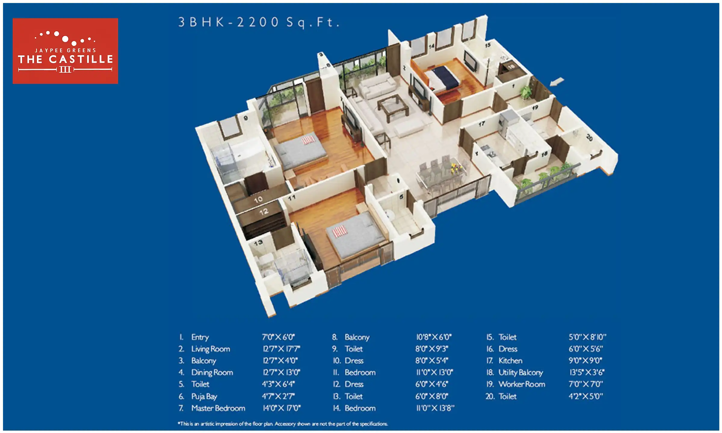 2200 Sqft