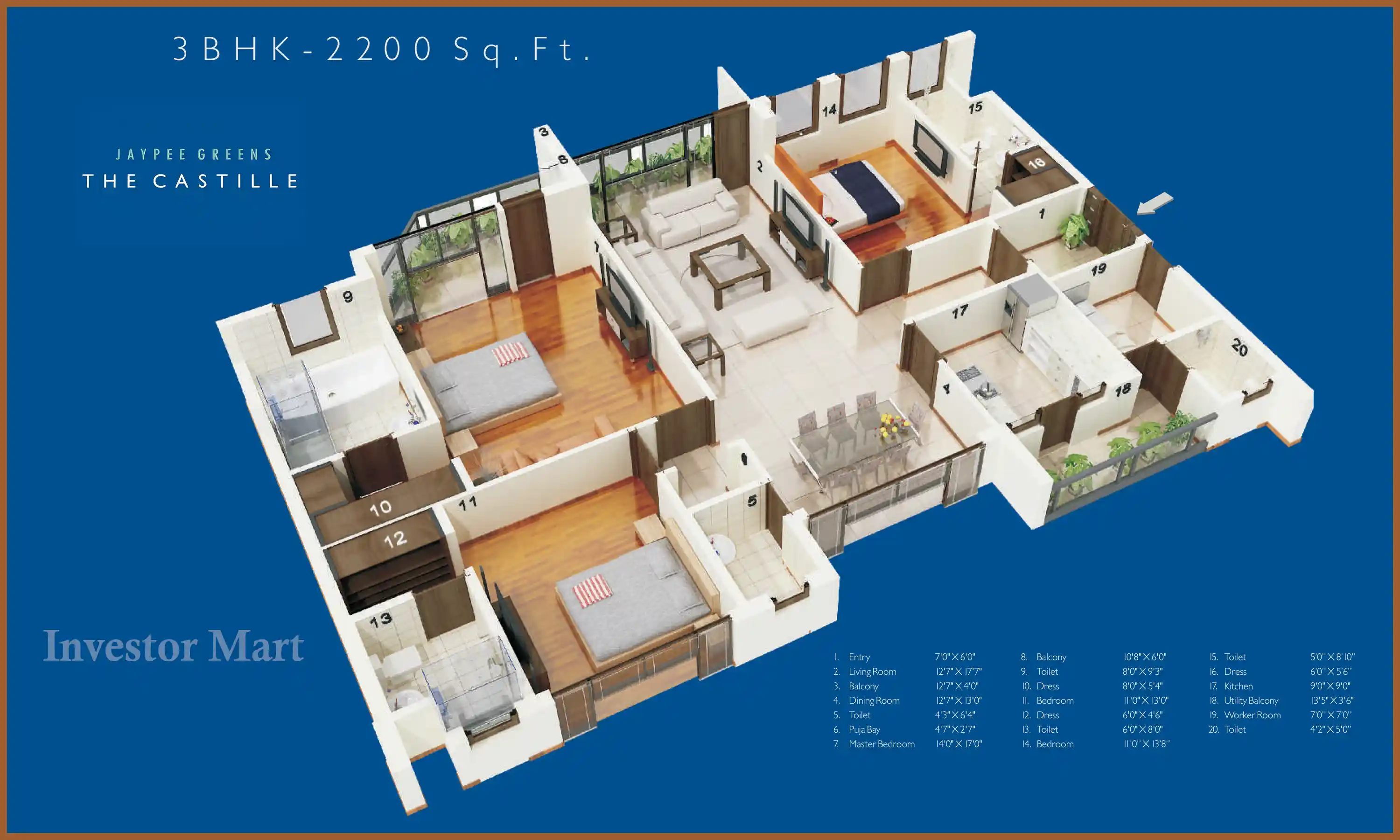2200 Sqft