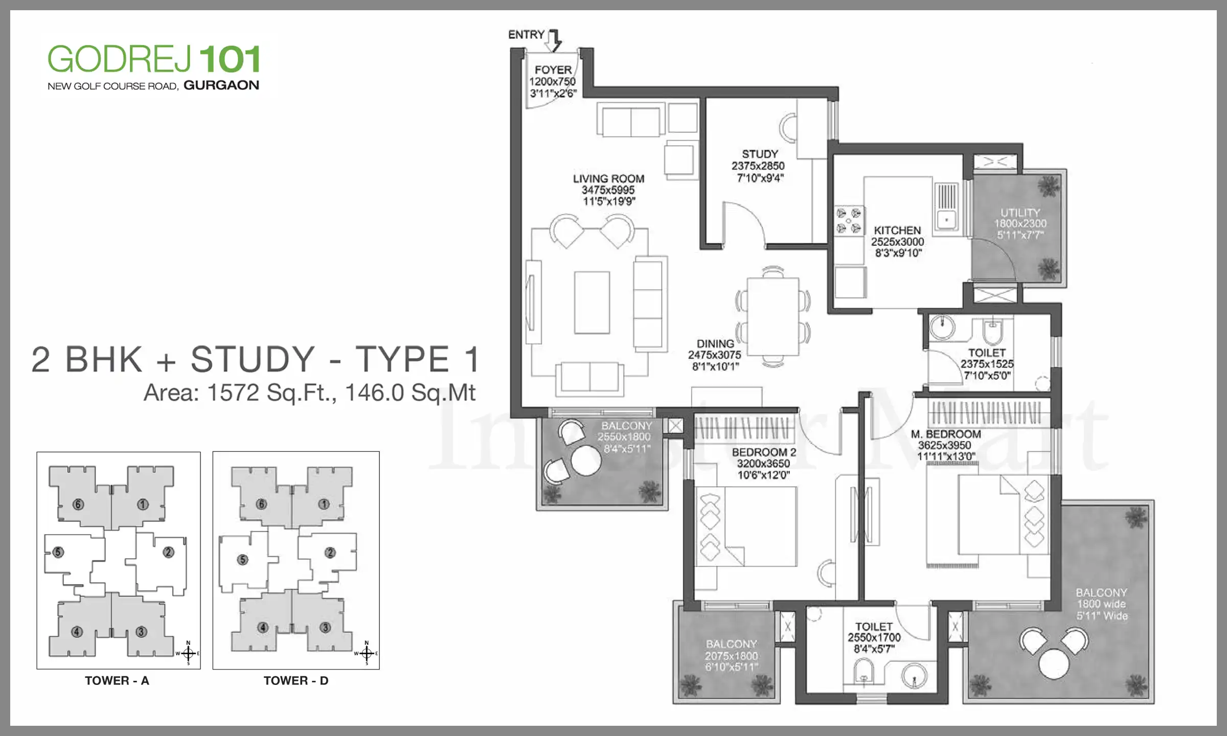 1572 Sqft