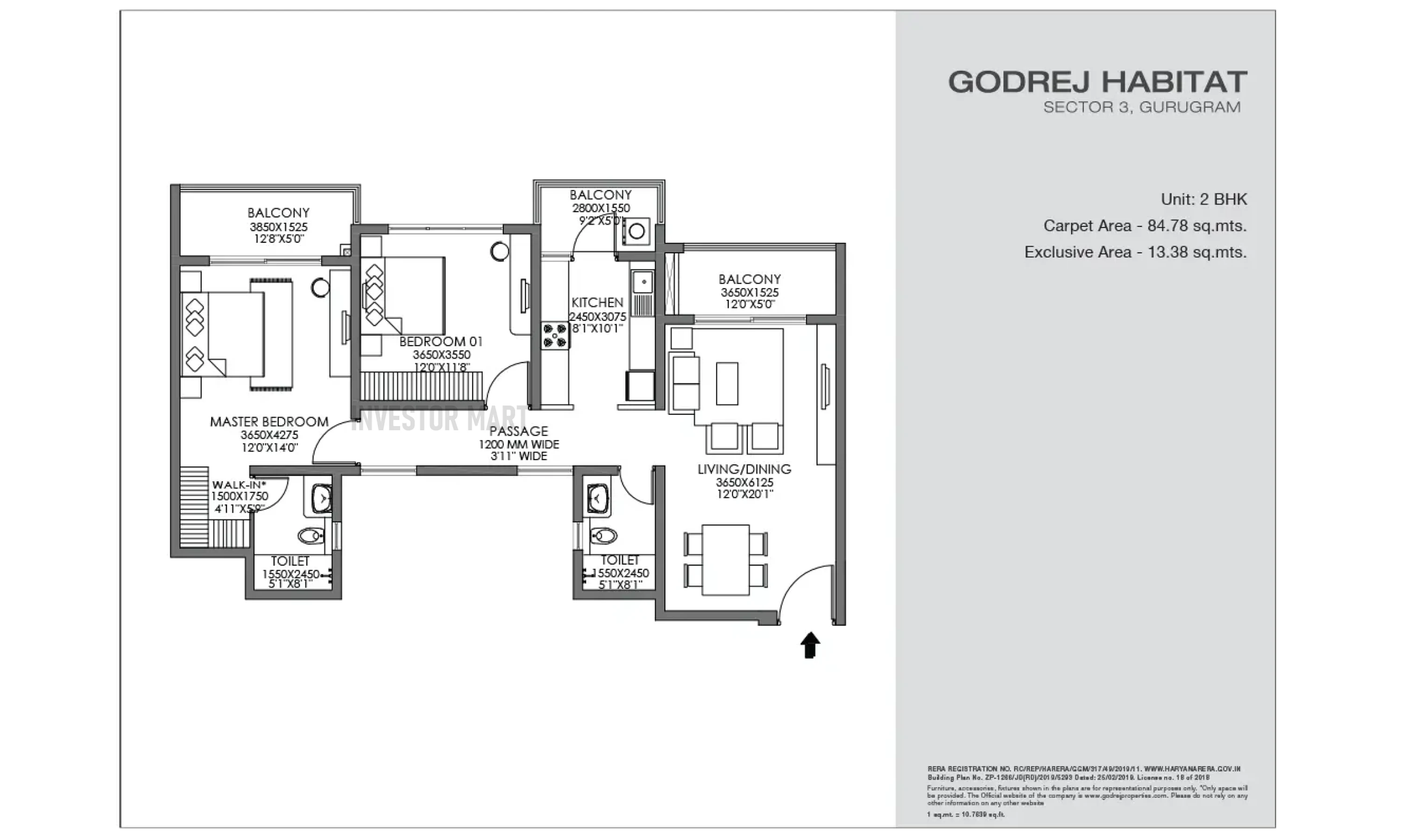 912 Sqft