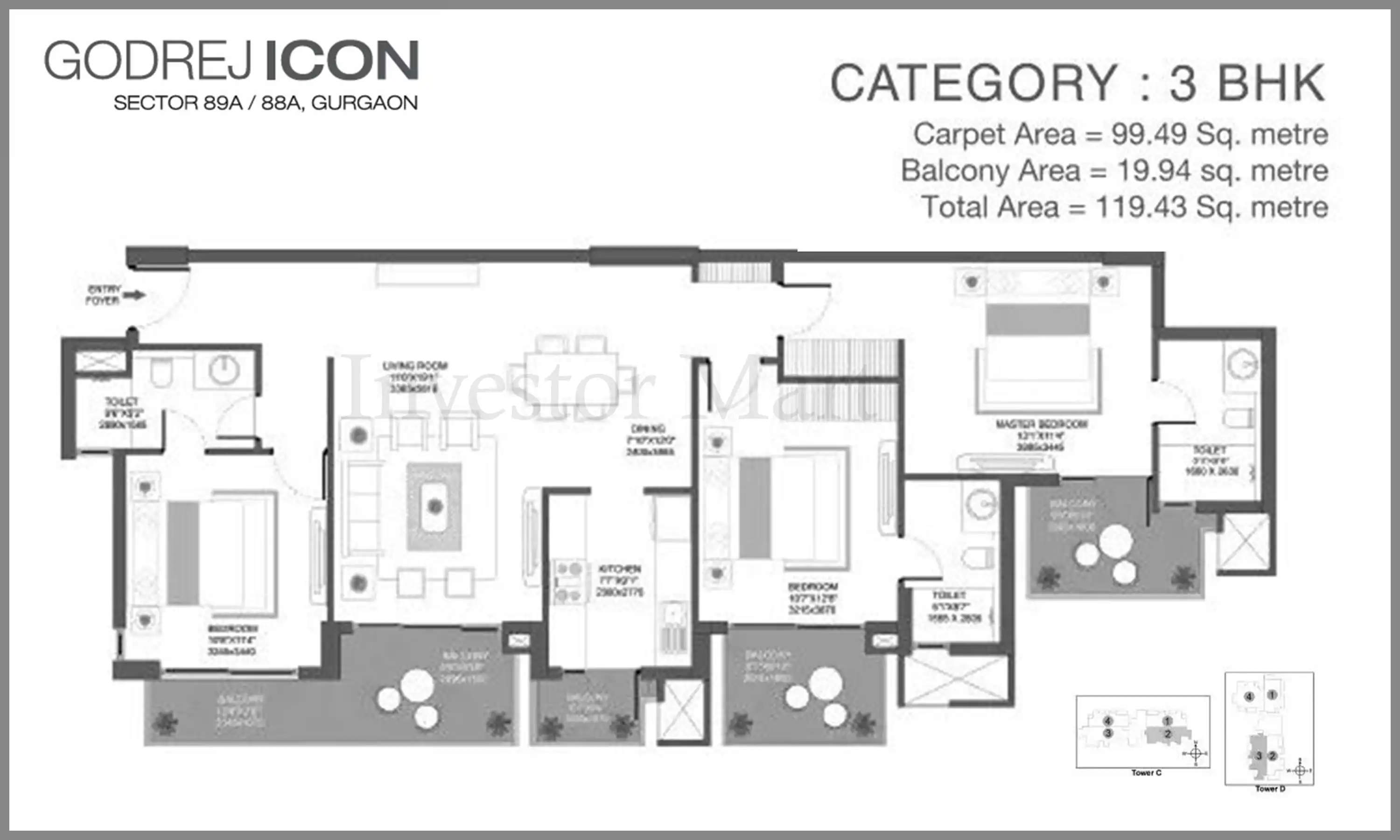 1285 Sqft