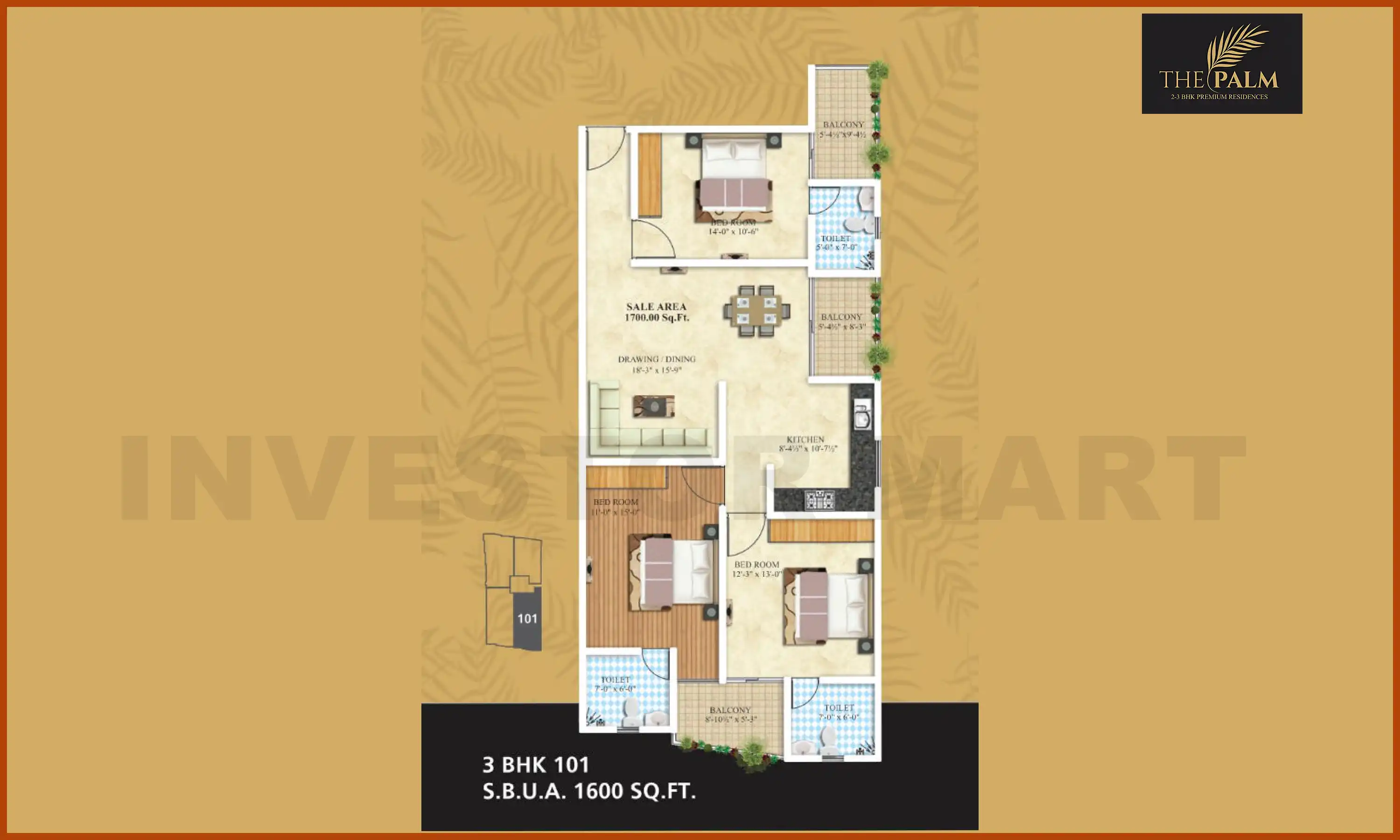 1600 Sqft