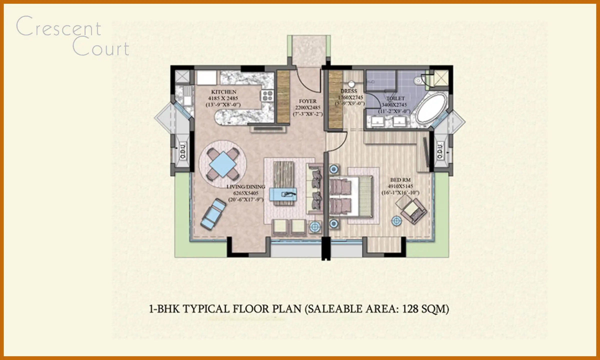 1378 Sqft