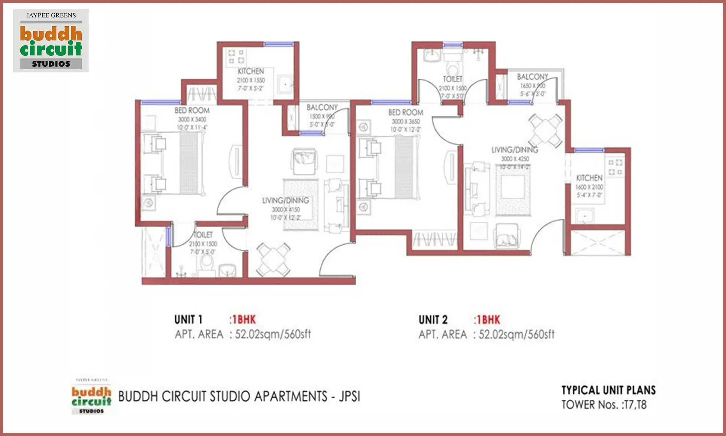 560 Sqft