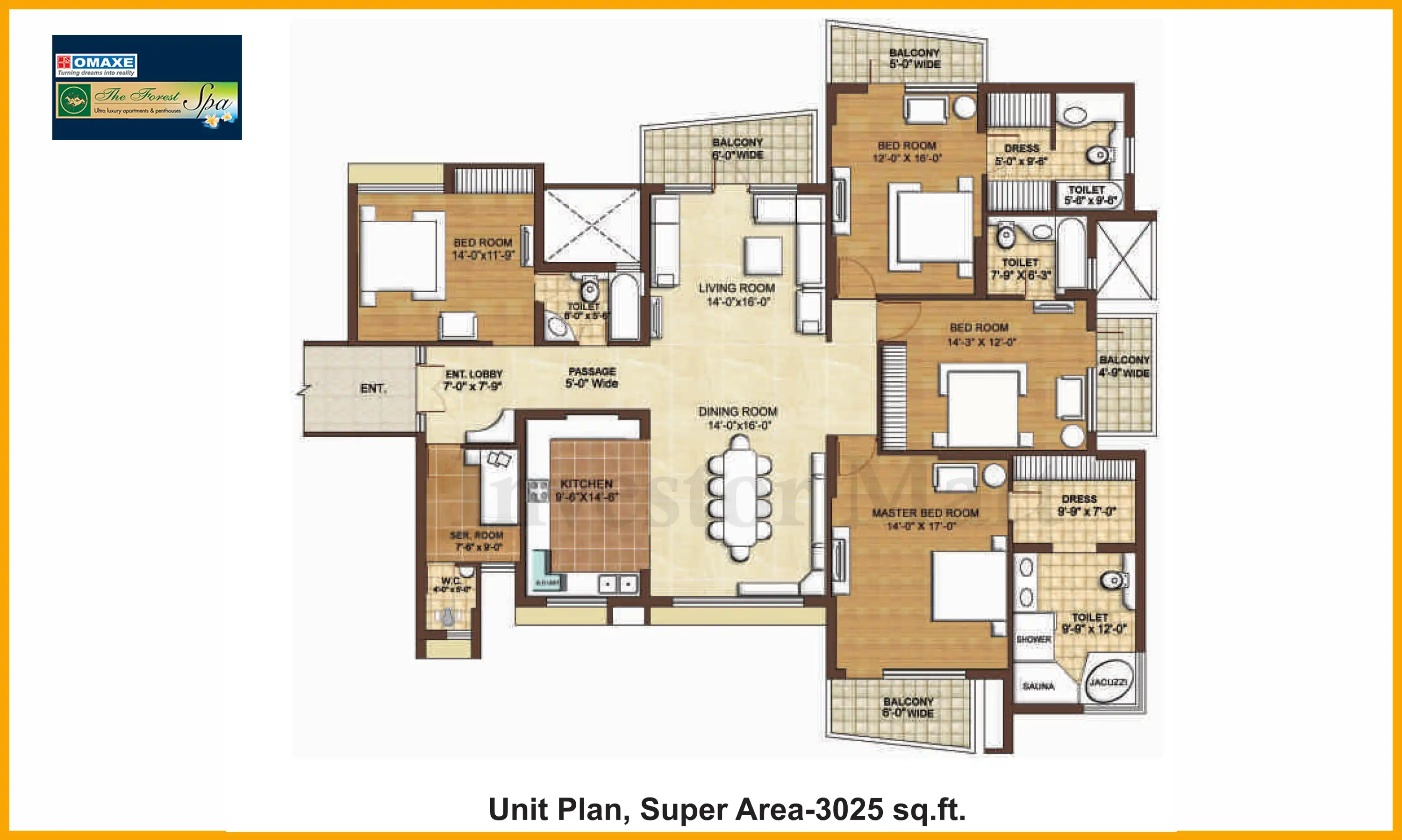 3025 Sqft