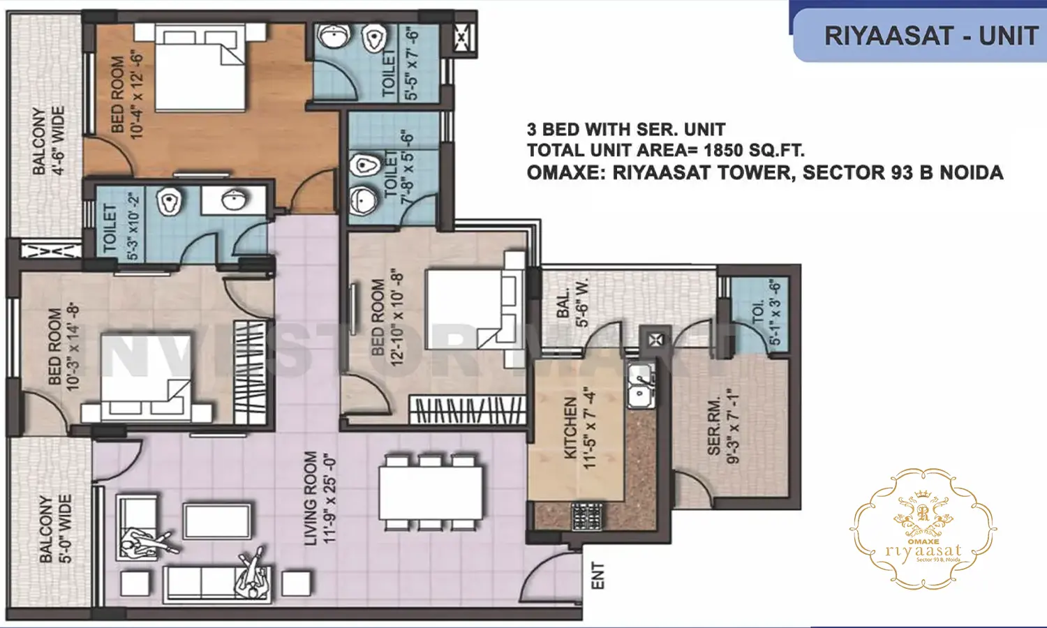 1850 Sqft