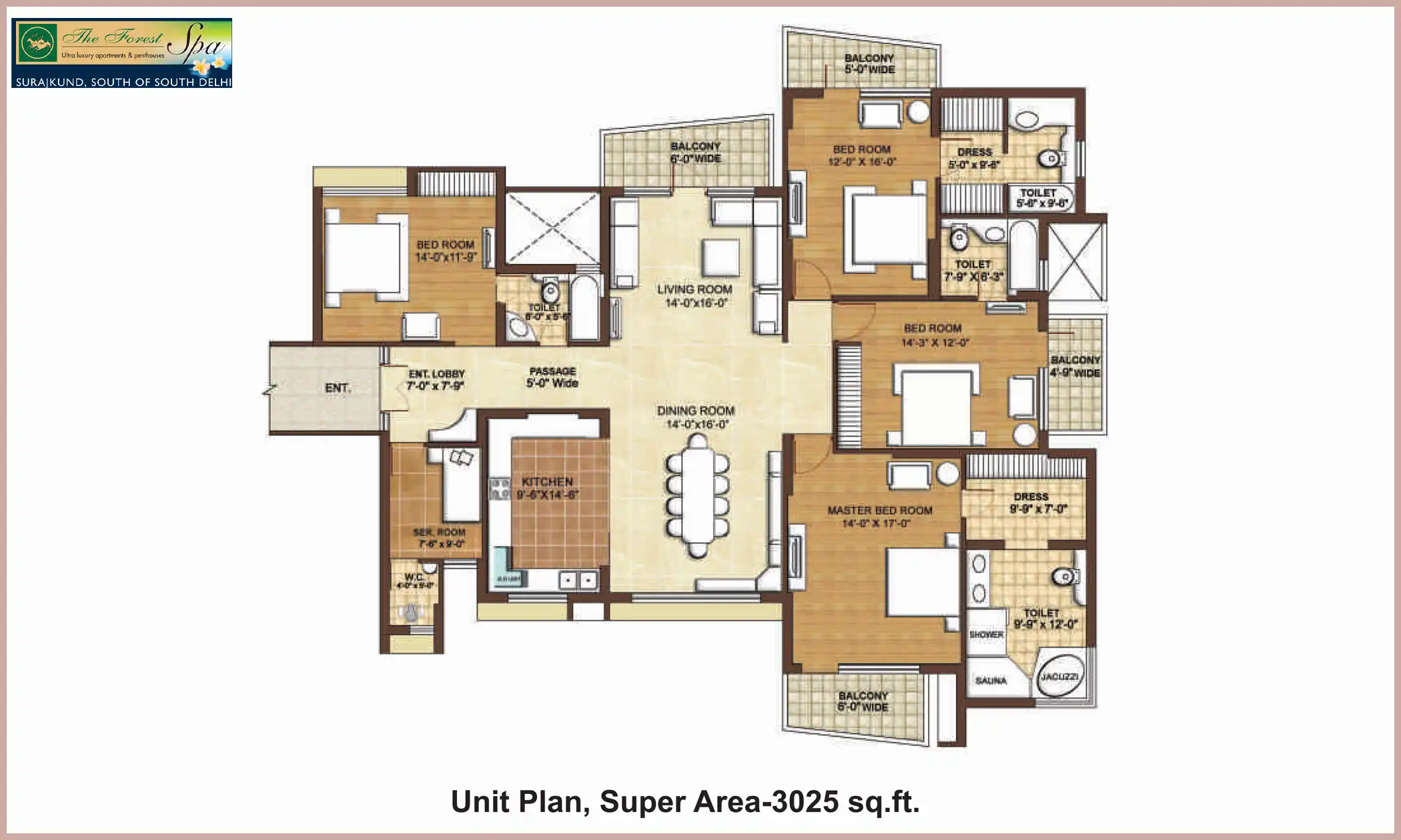 3025 Sqft