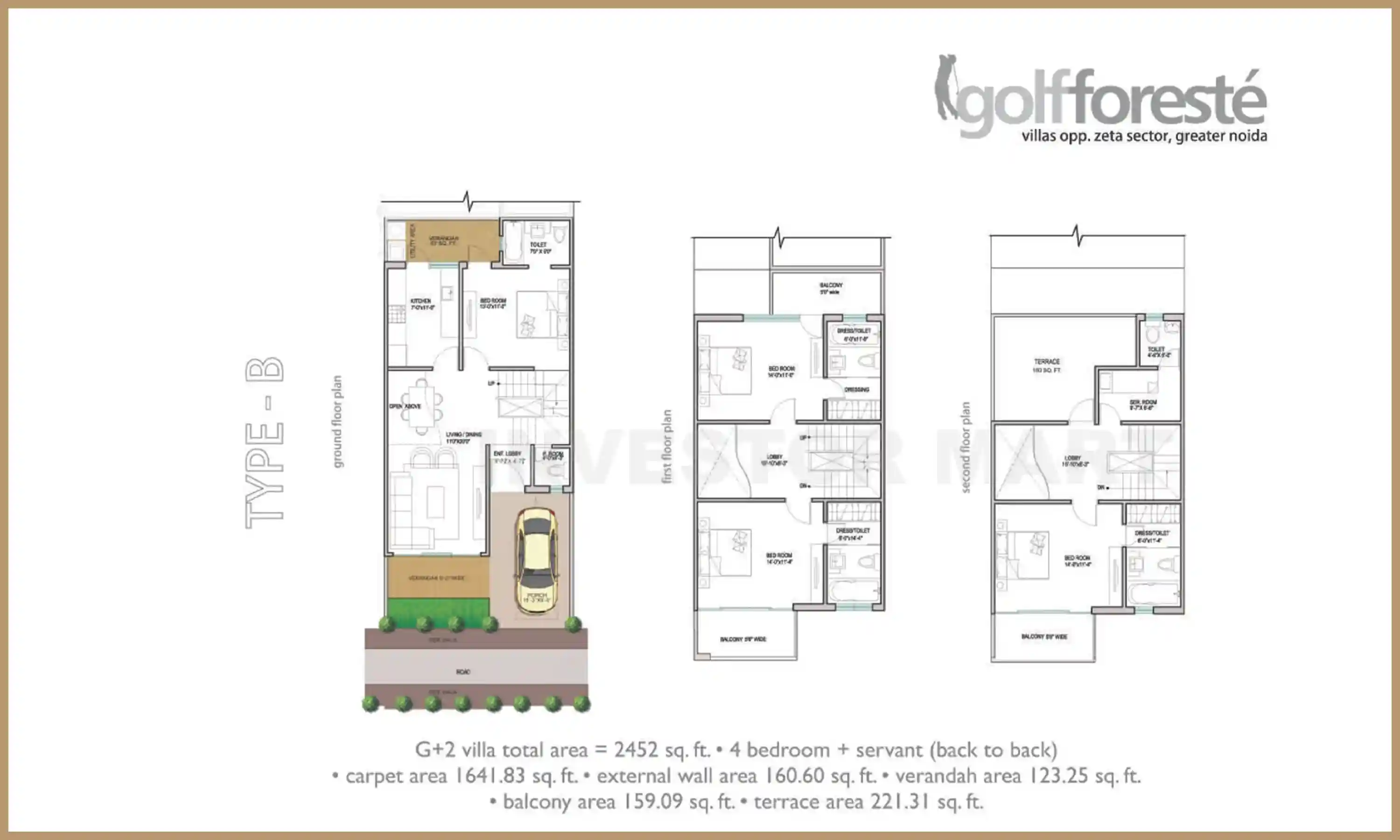 2452 Sqft