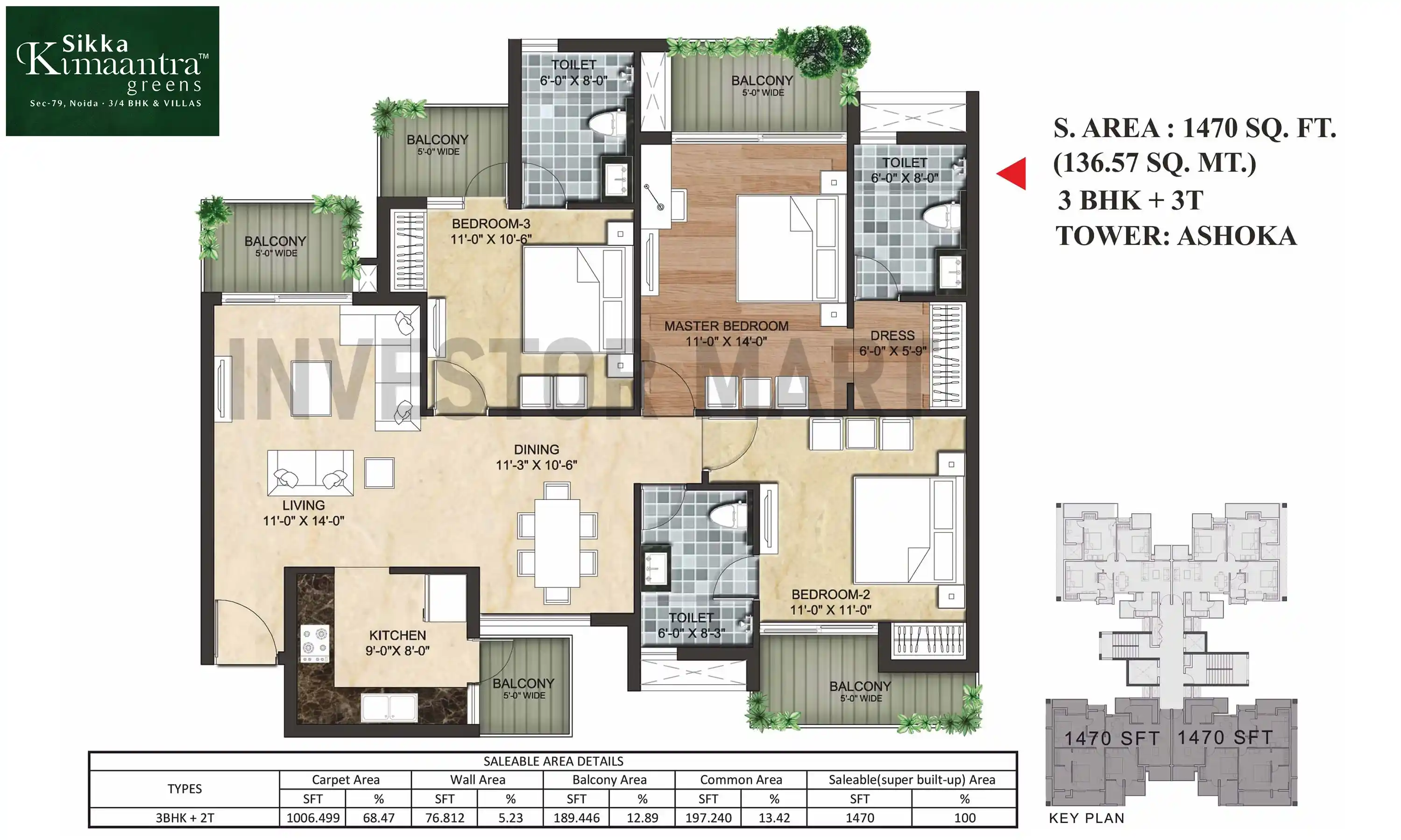 1470 Sqft