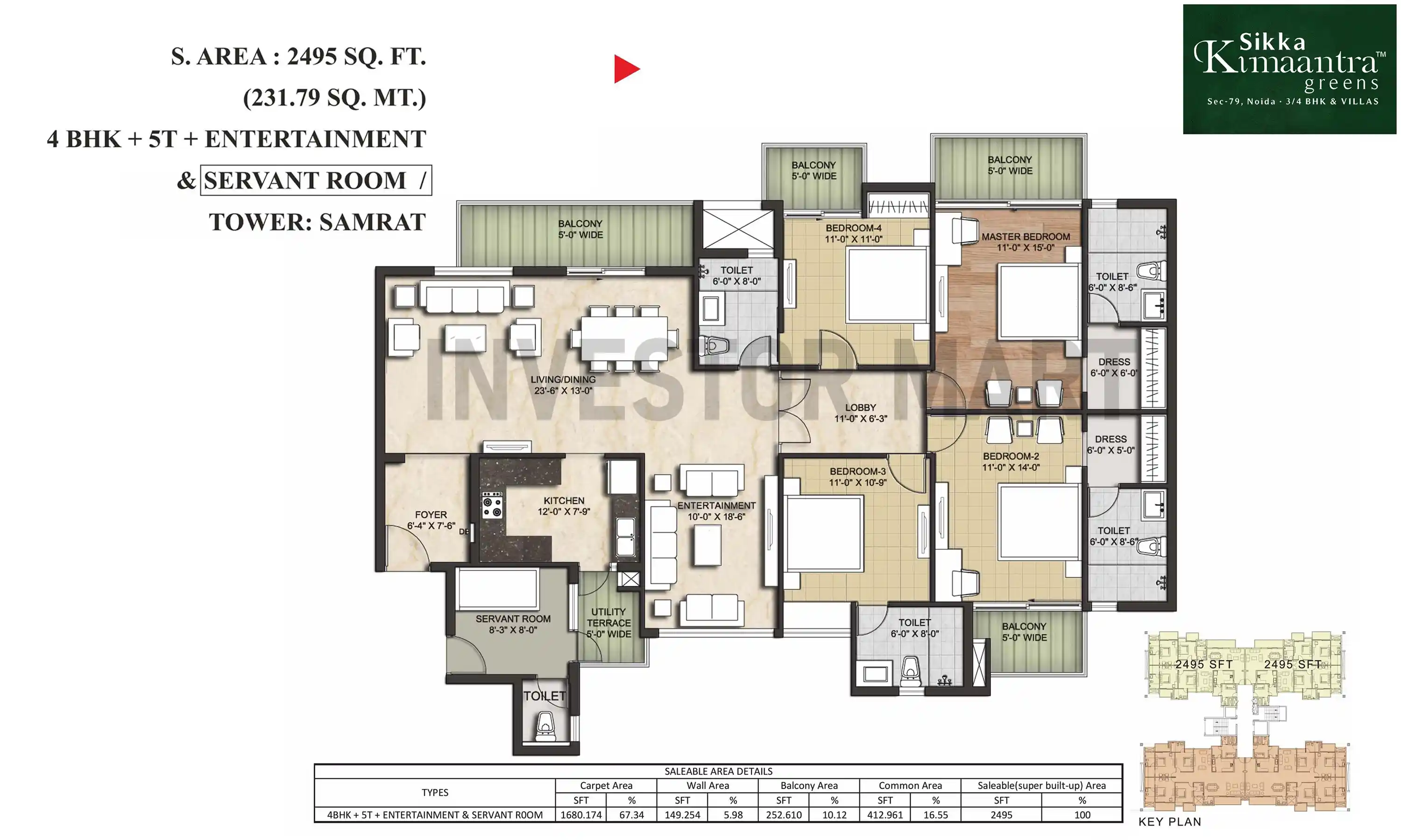 2495 Sqft