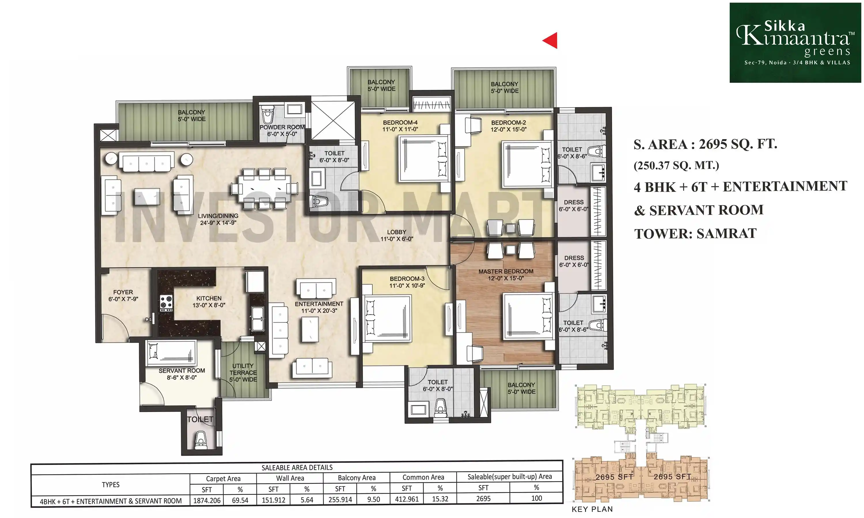 2695 Sqft