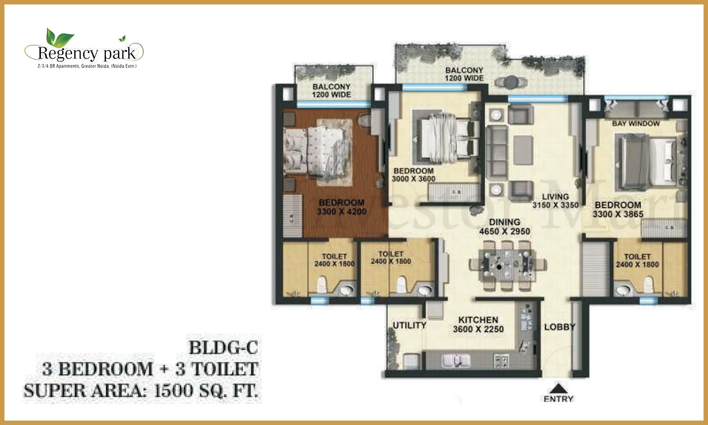 1500 Sqft