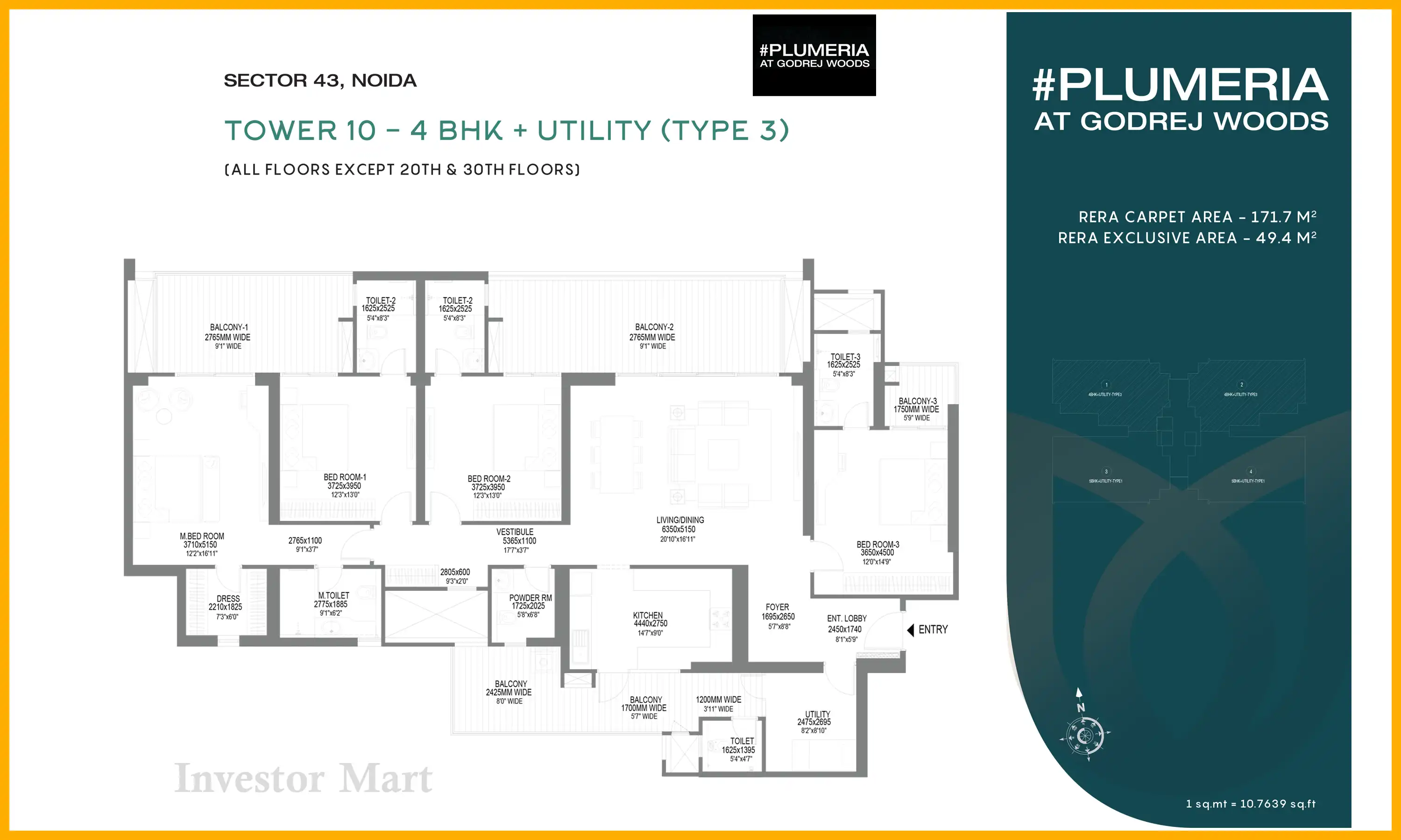 1852 Sqft