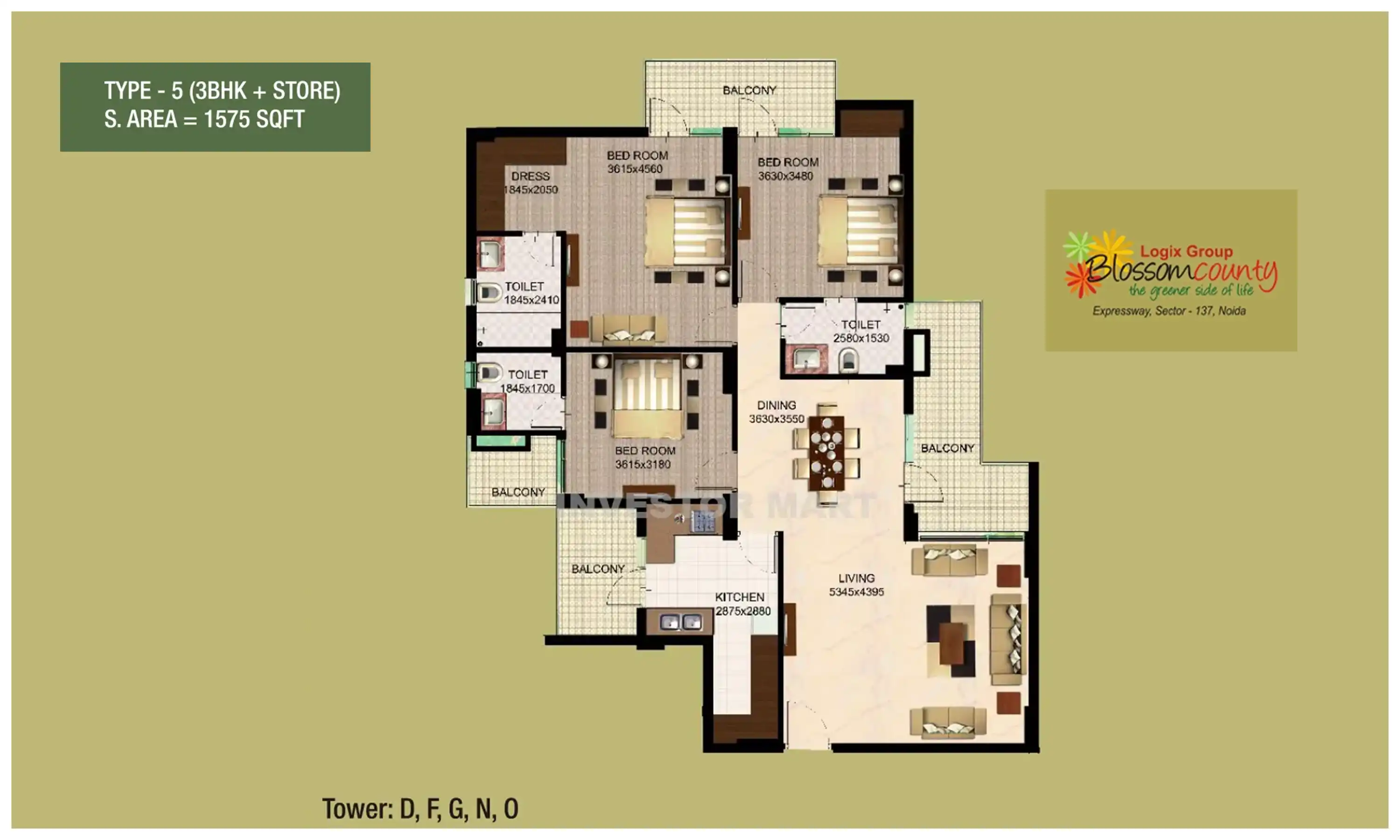 1575 Sqft