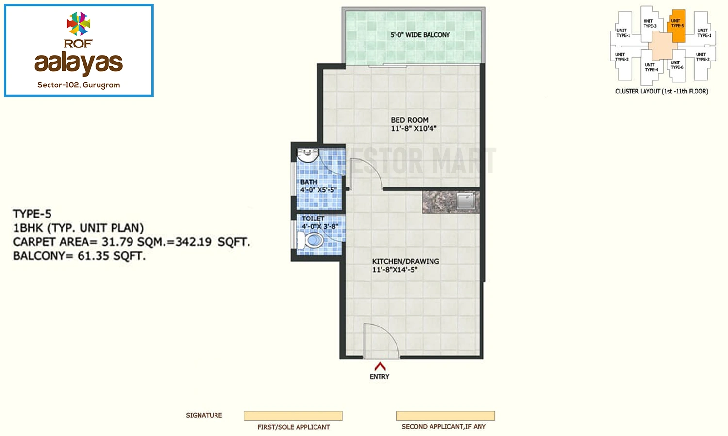 342 Sqft