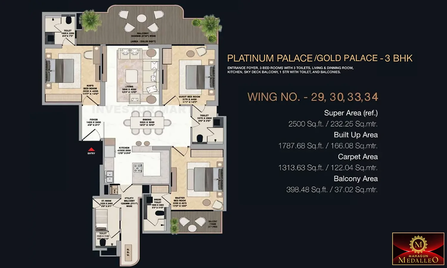 2500 Sqft