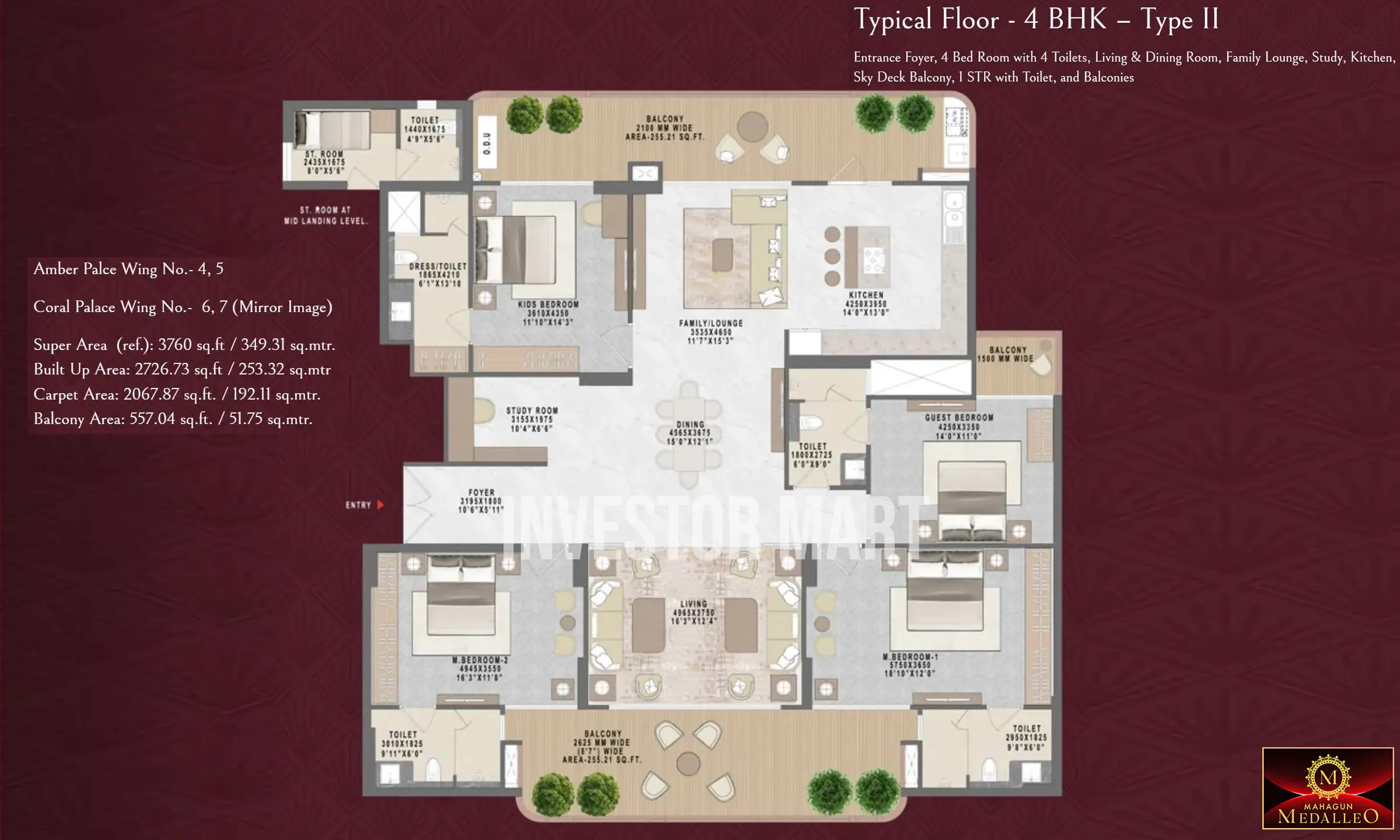 3760 Sqft