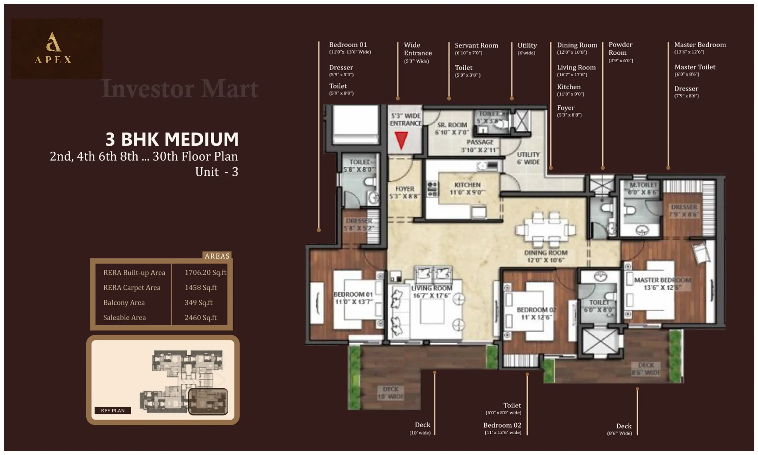 2460 Sqft