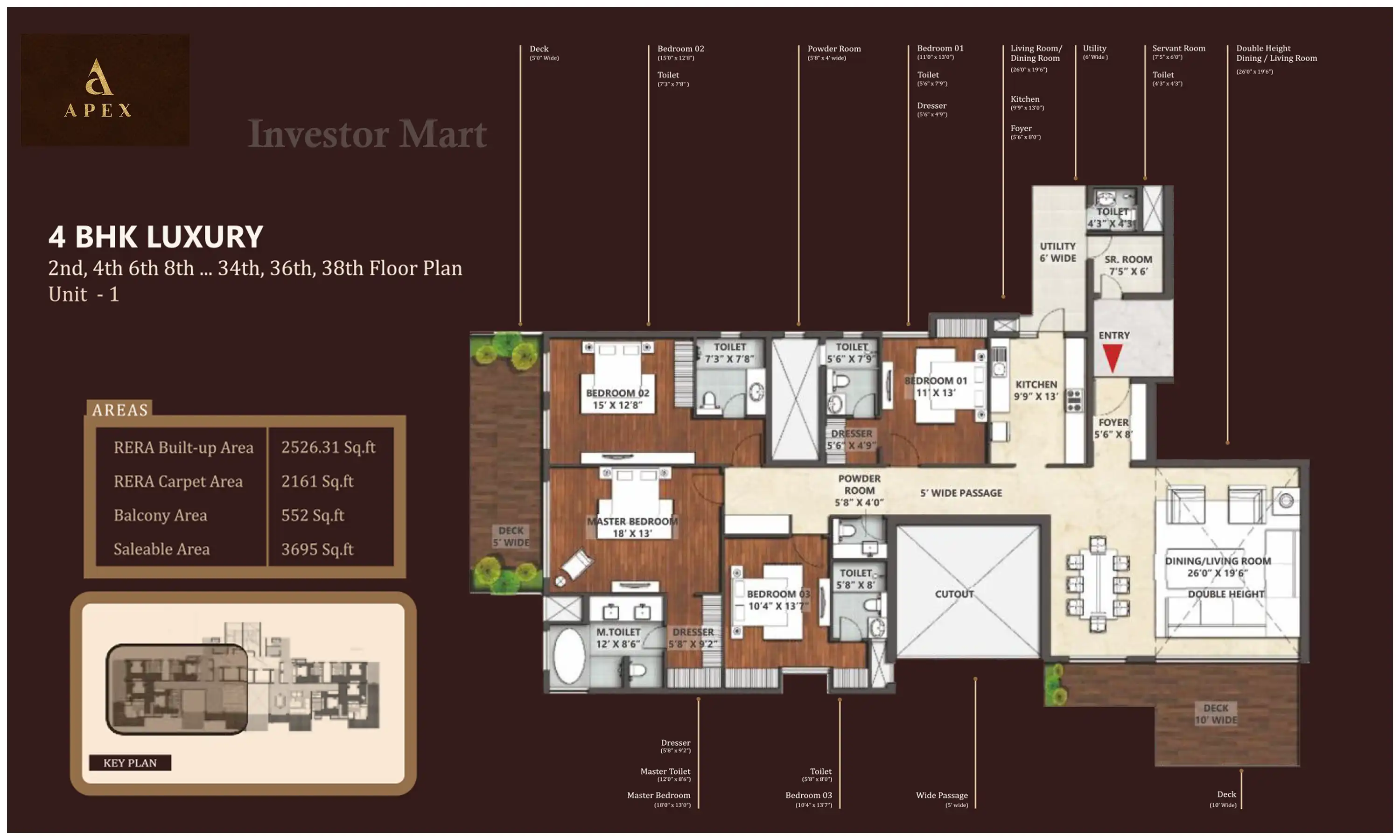 3695 Sqft