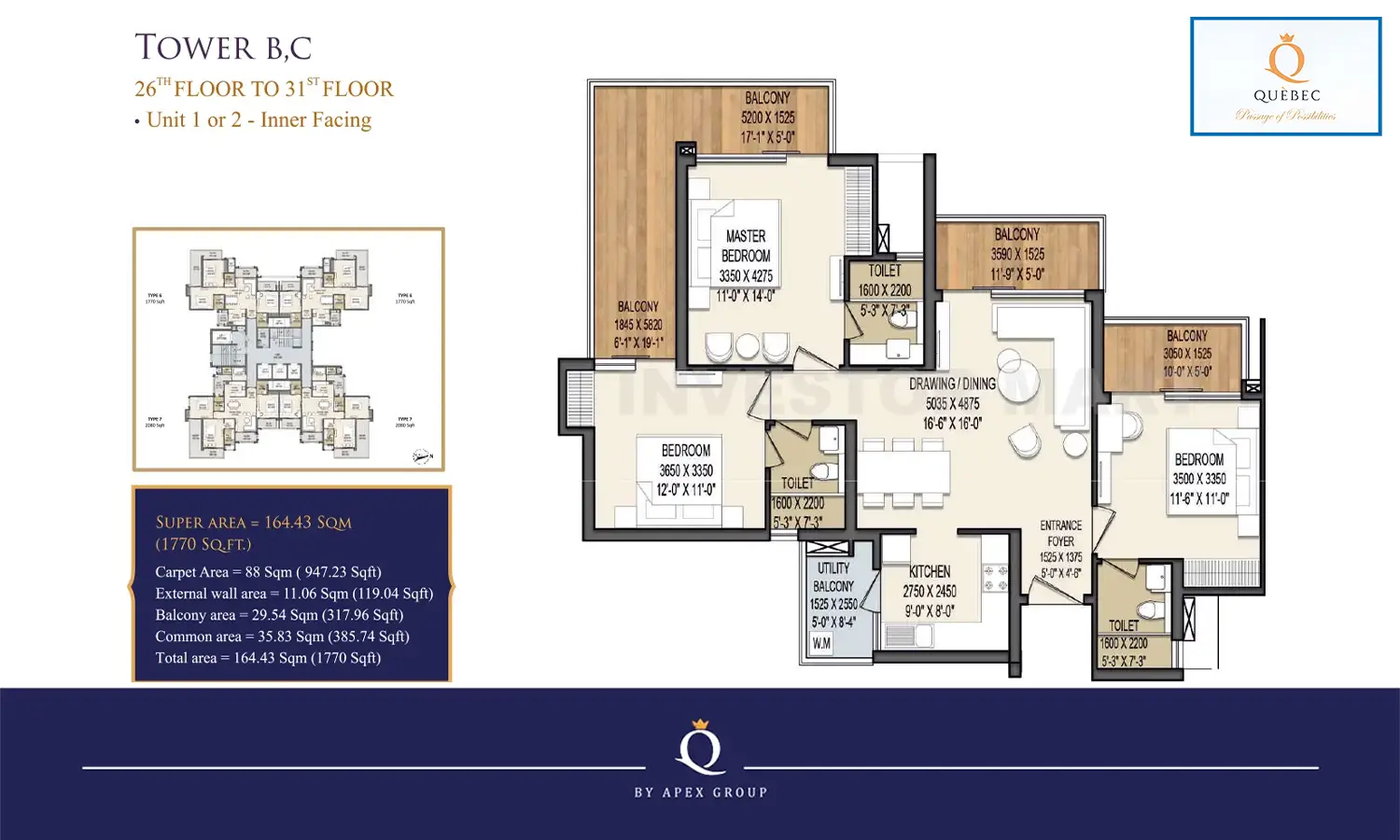 1770 Sqft