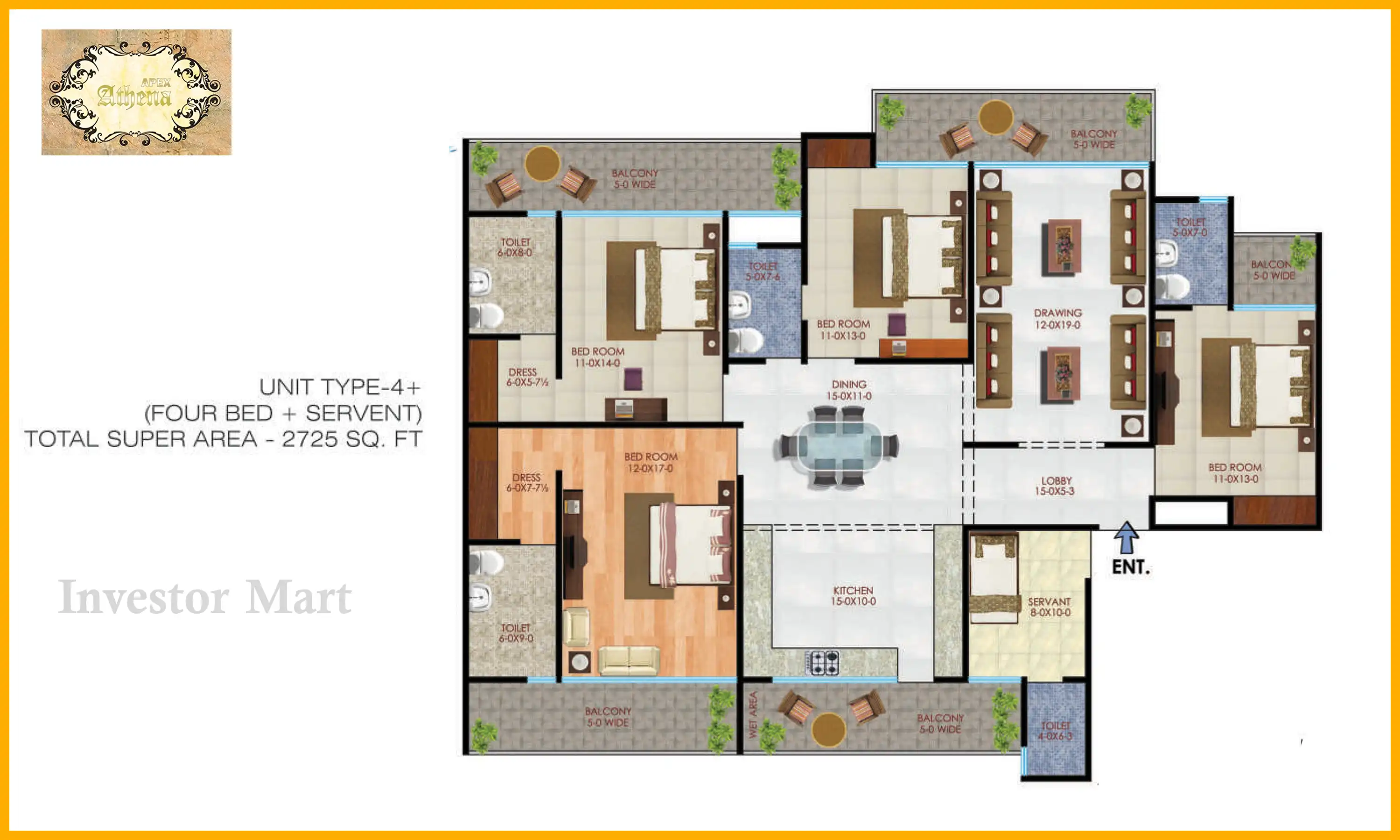 2725 Sqft