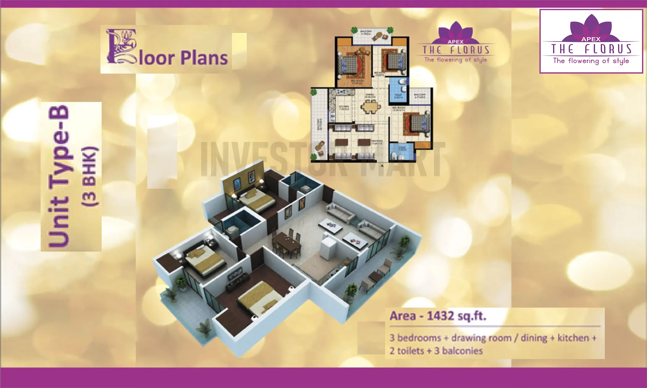 1432 Sqft