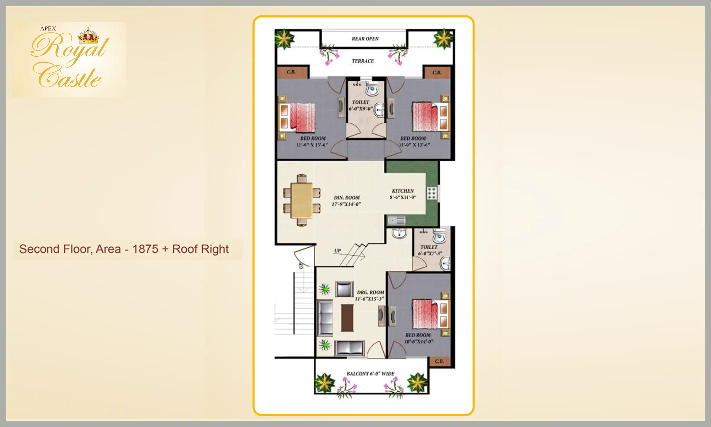 1875 Sqft