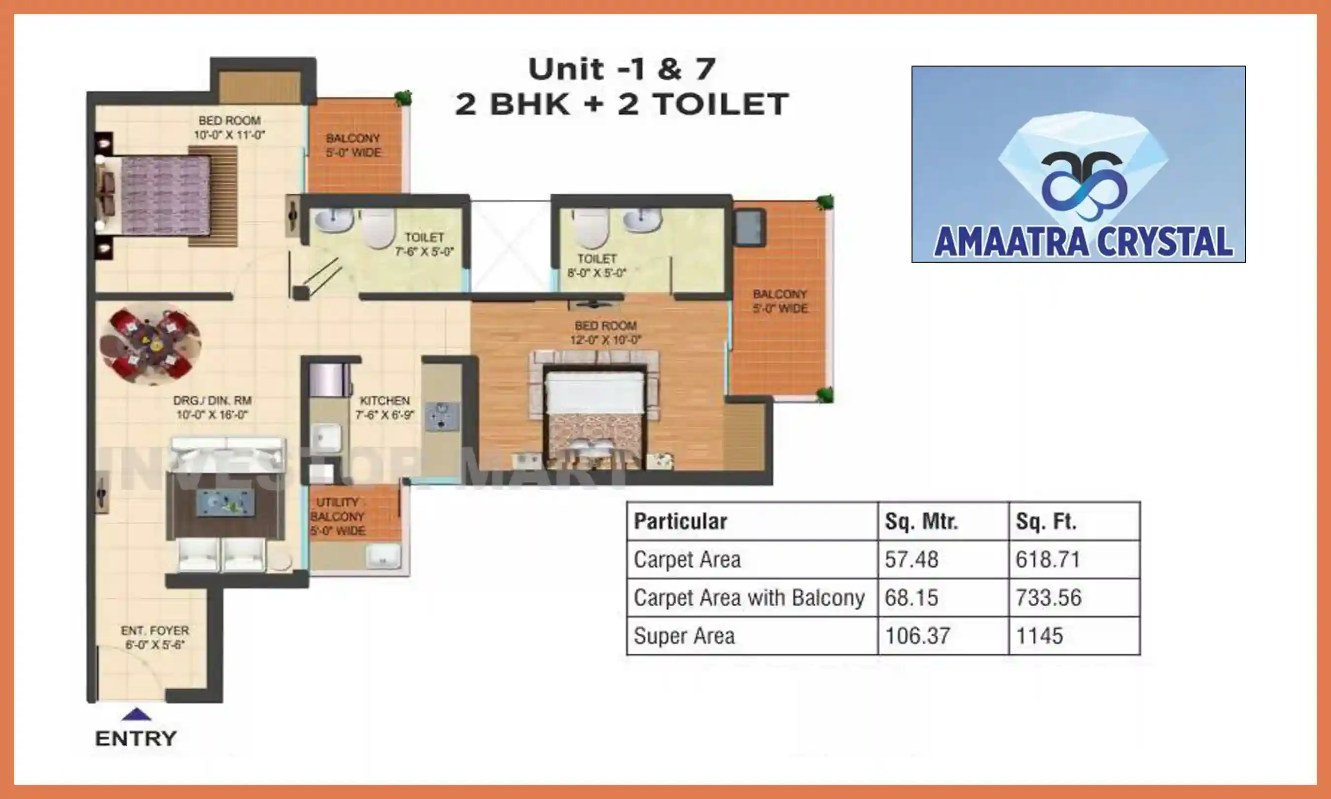 1145 Sqft