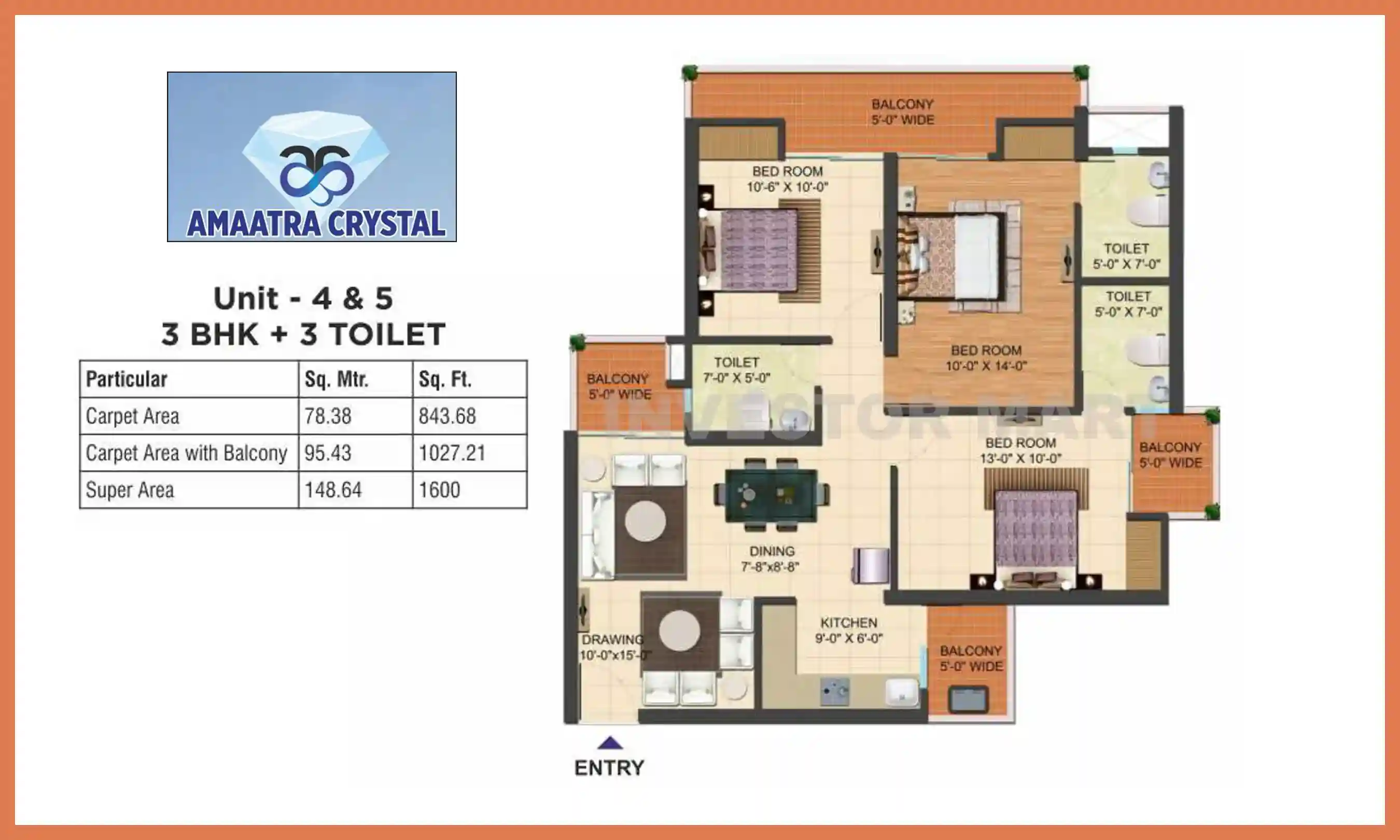 1600 Sqft