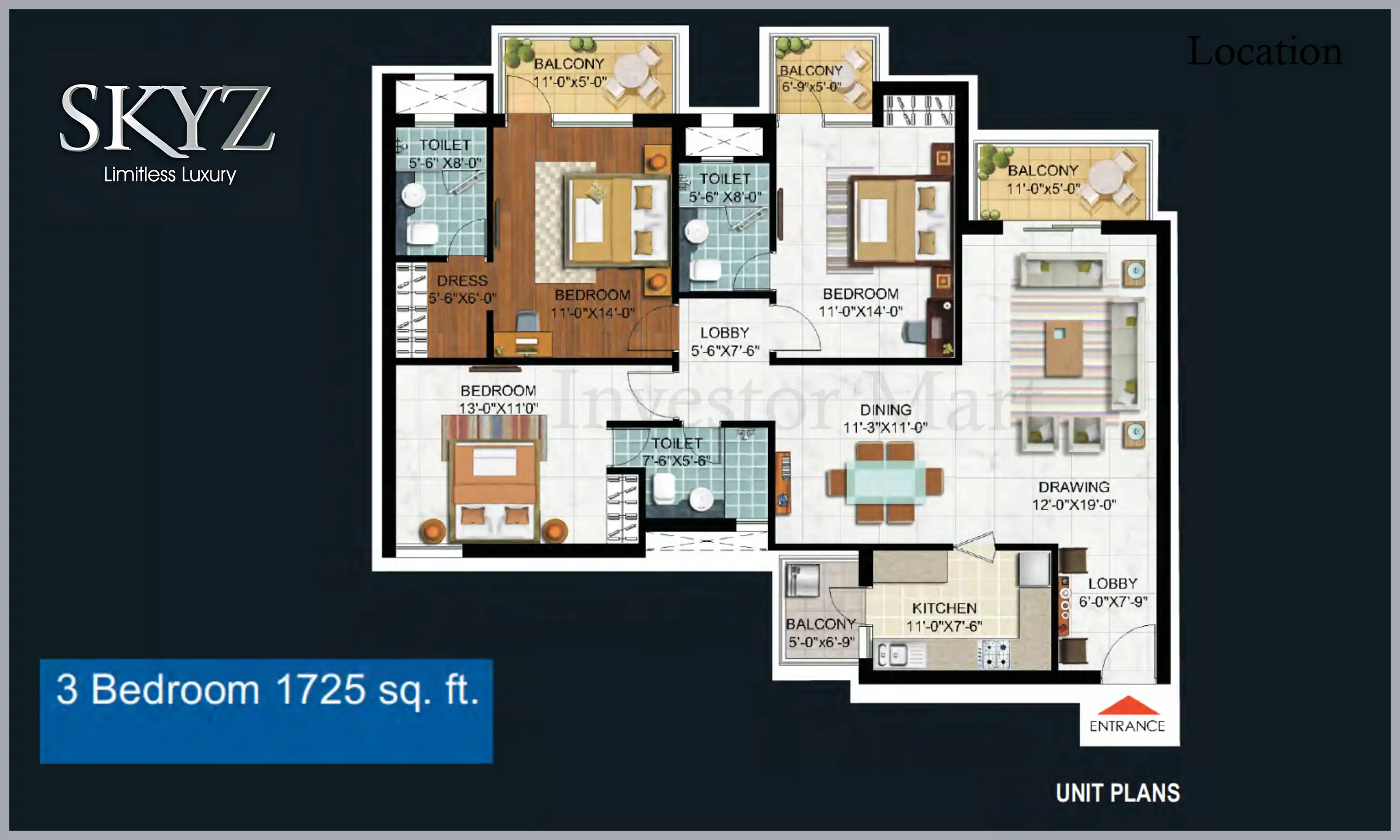 1725 Sqft