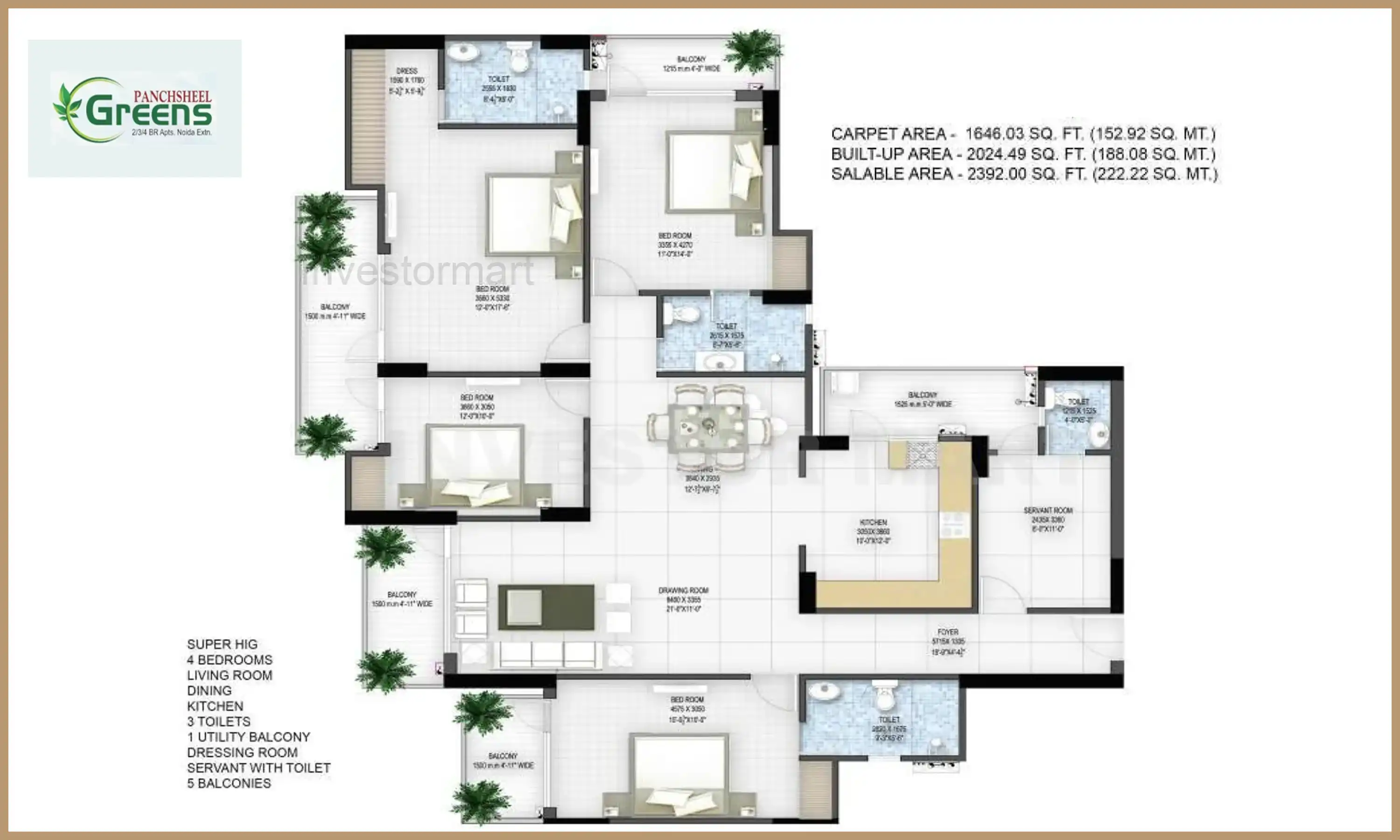 2395 Sqft
