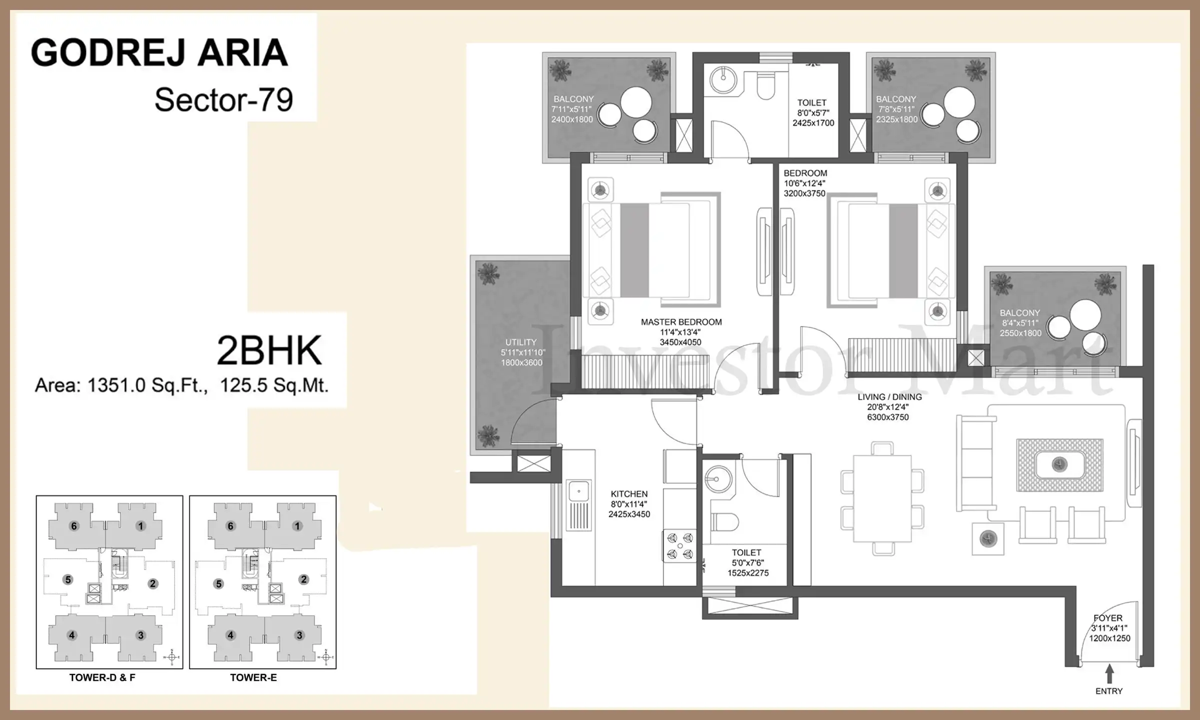 1351 Sqft