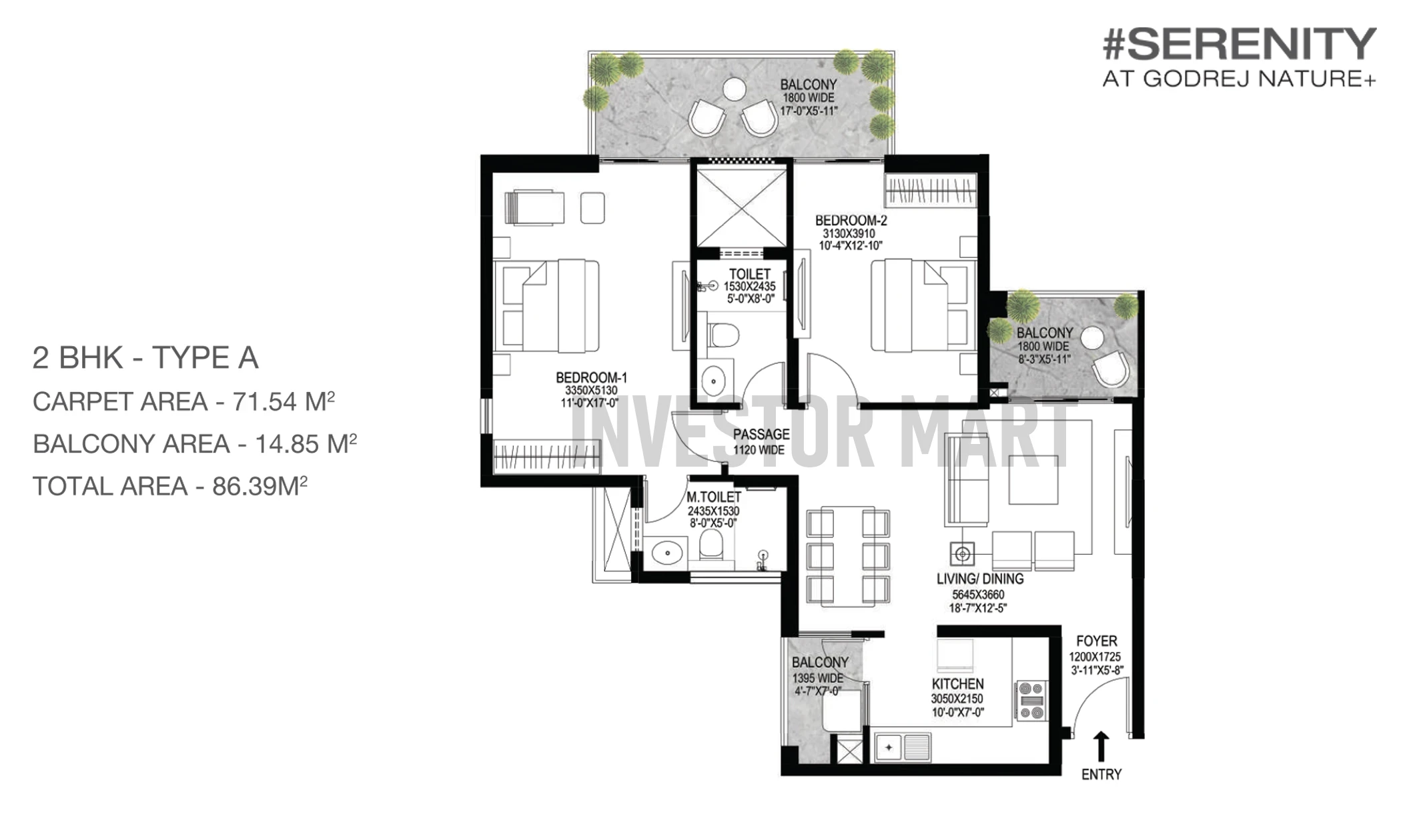 929 Sqft