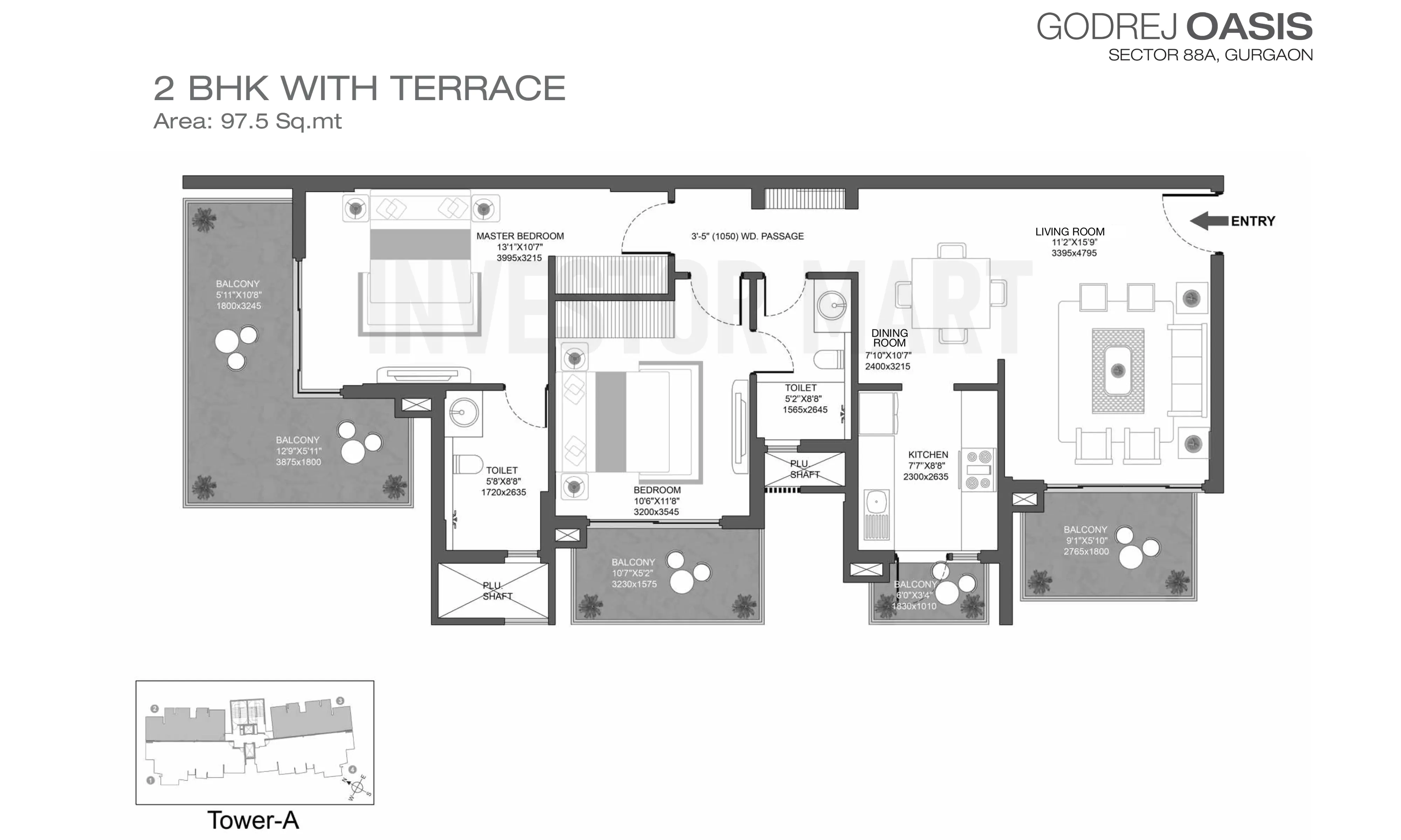 1049 Sqft