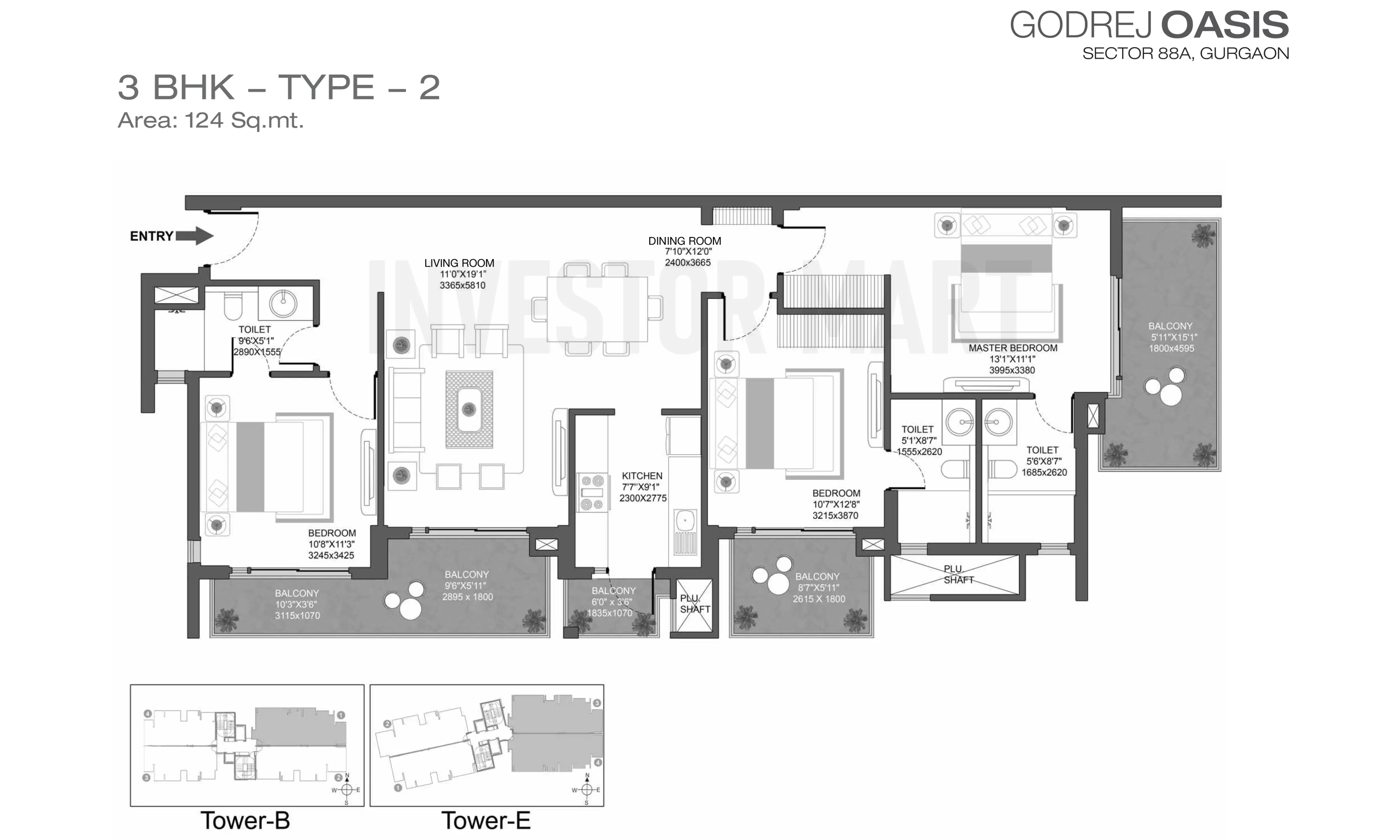 1334 Sqft