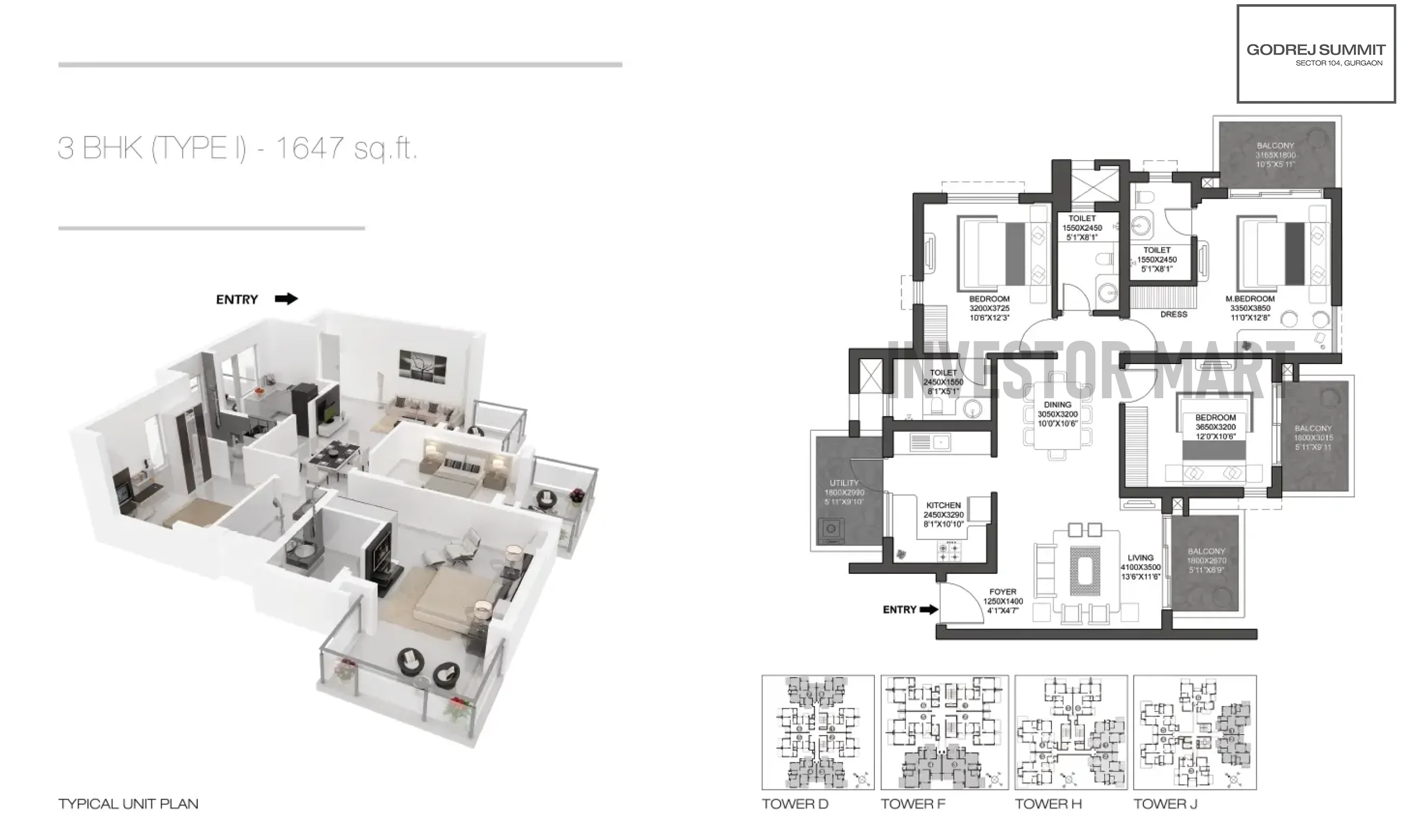 1647 Sqft