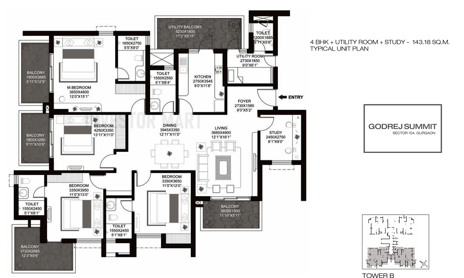 1541 Sqft