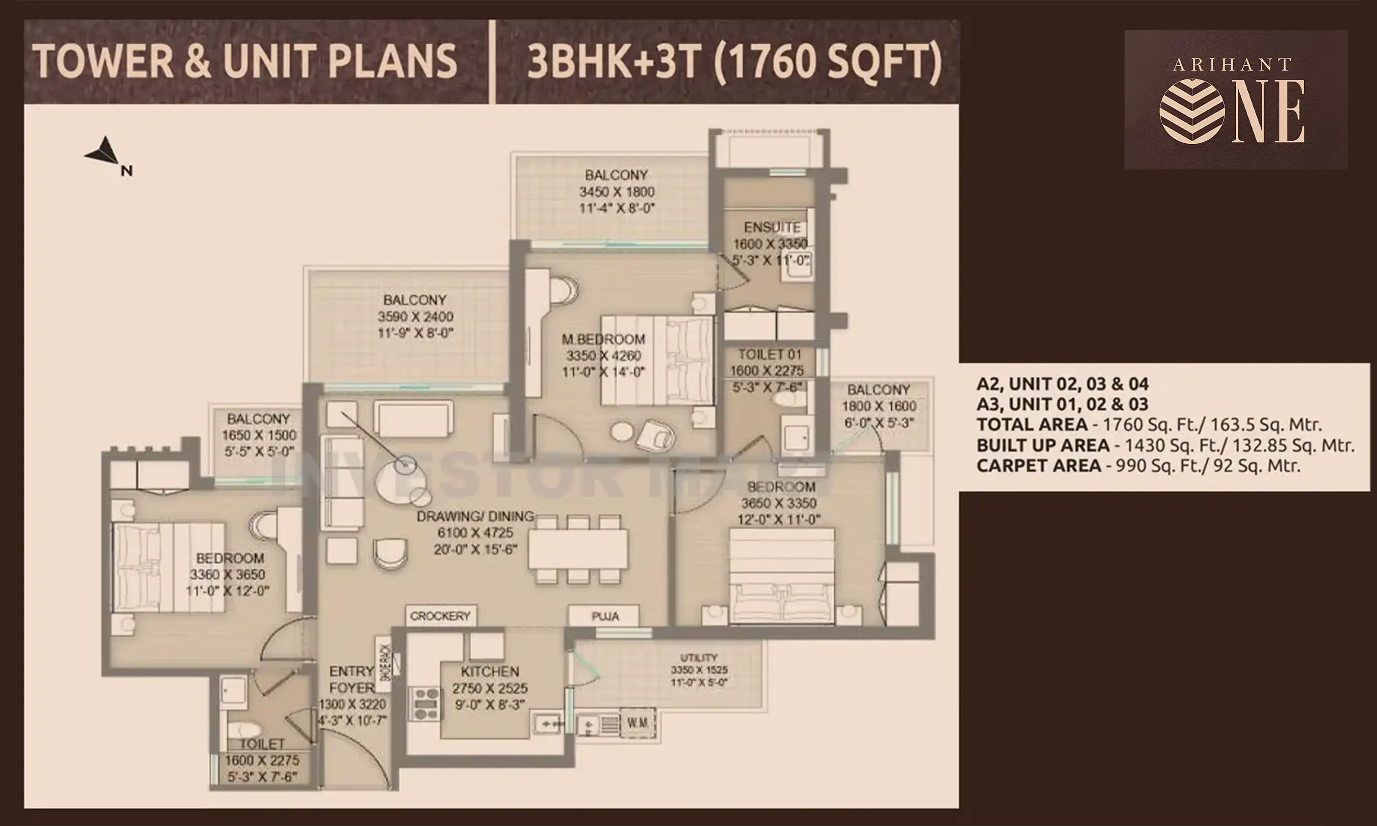 1760 Sqft