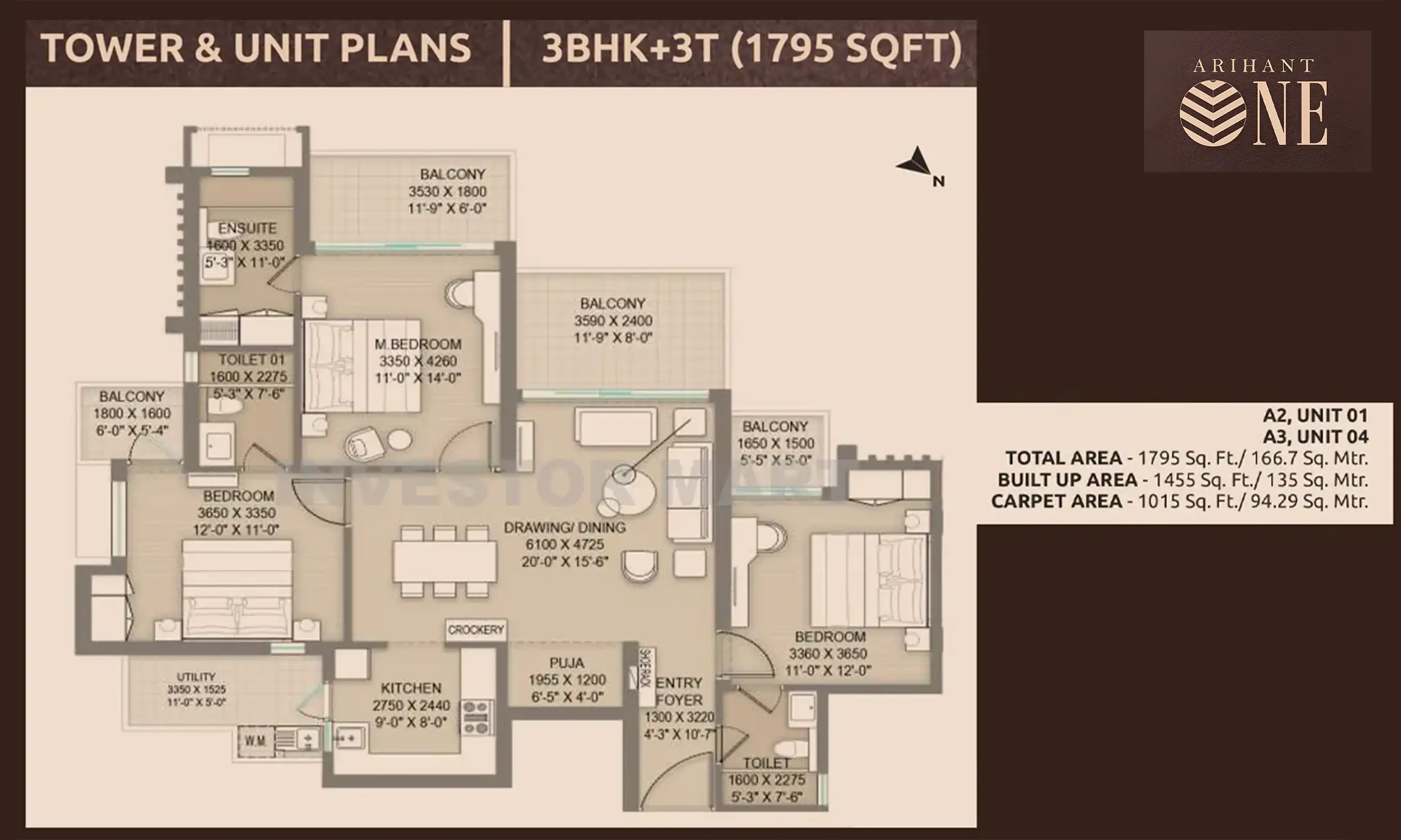 1795 Sqft