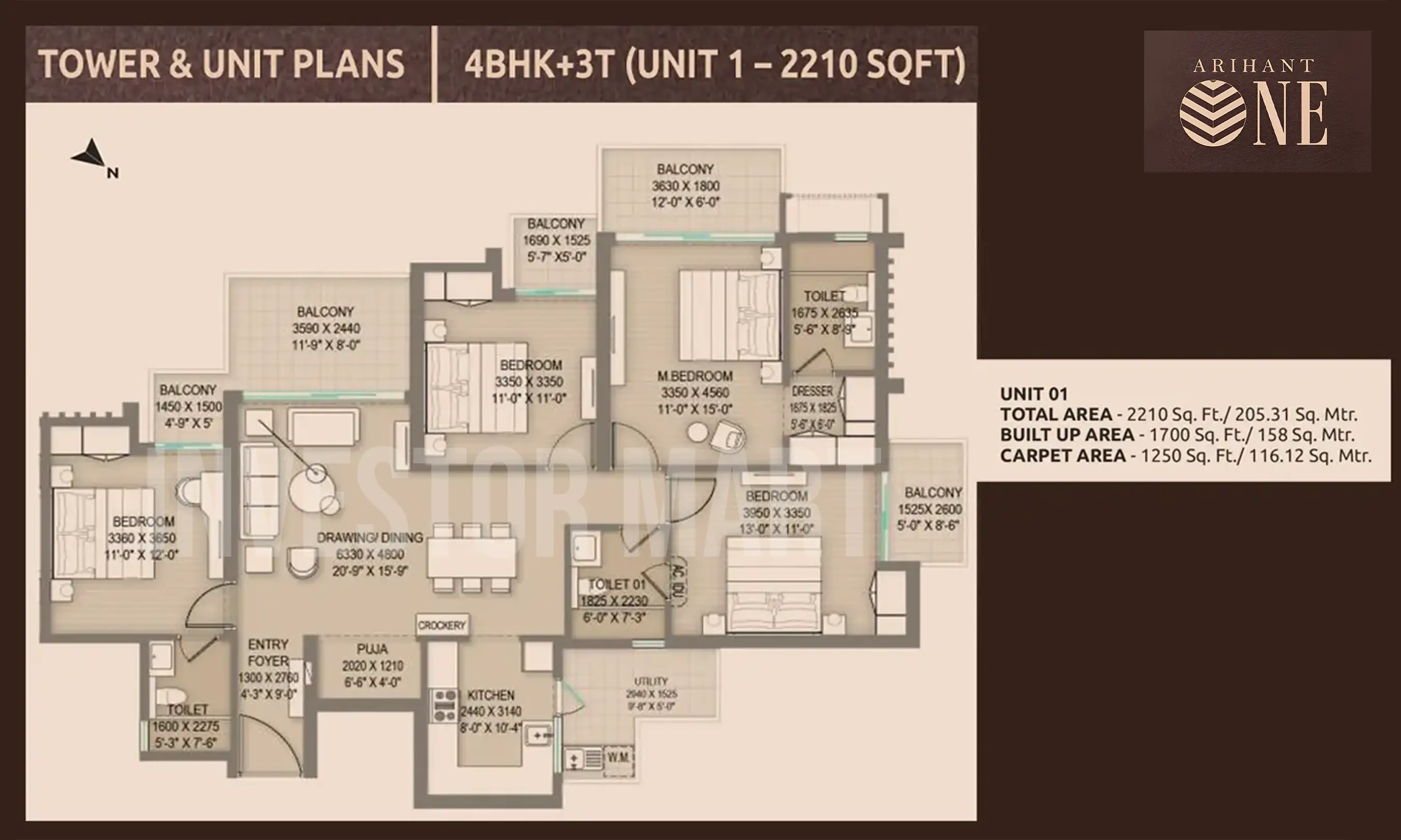 2210 Sqft