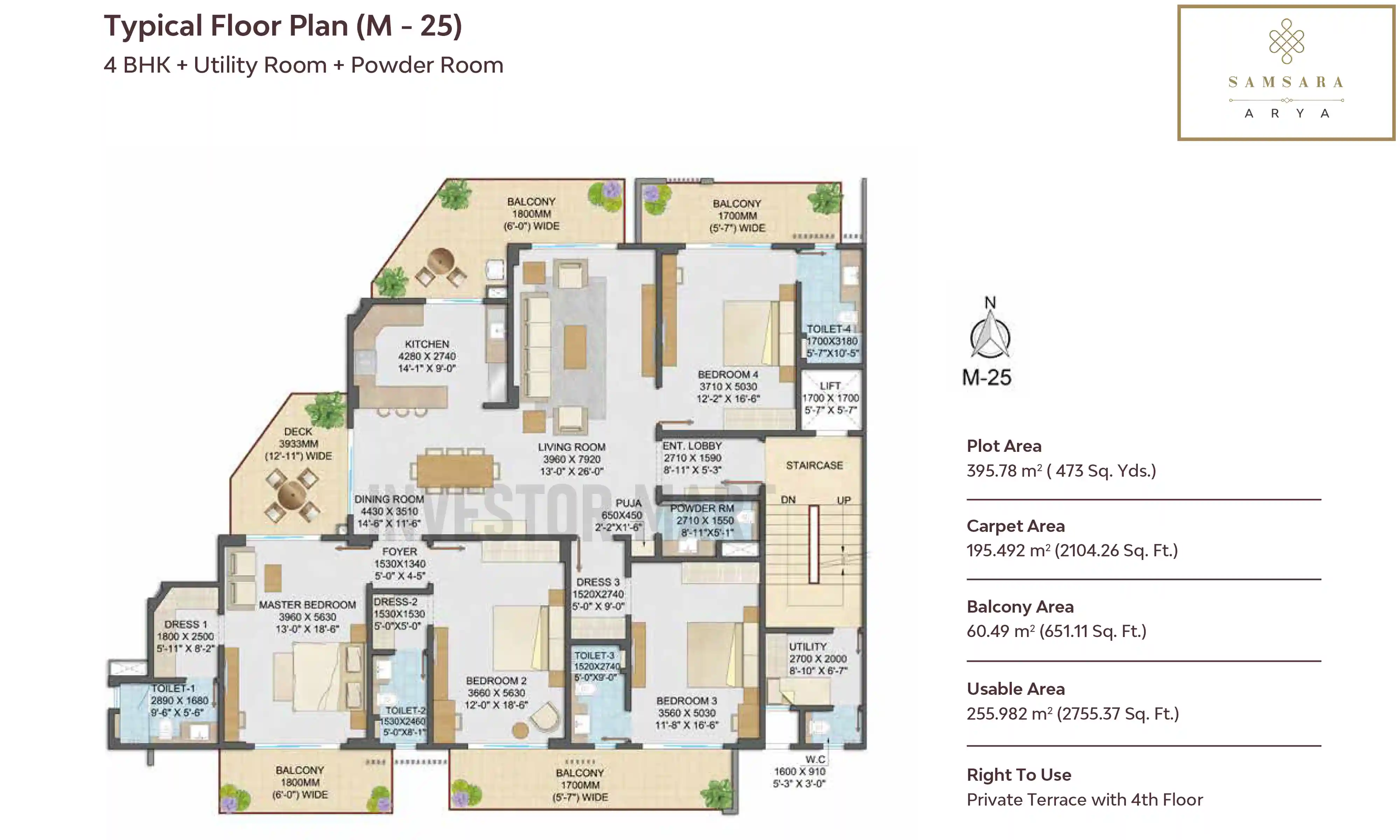 2755 Sqft