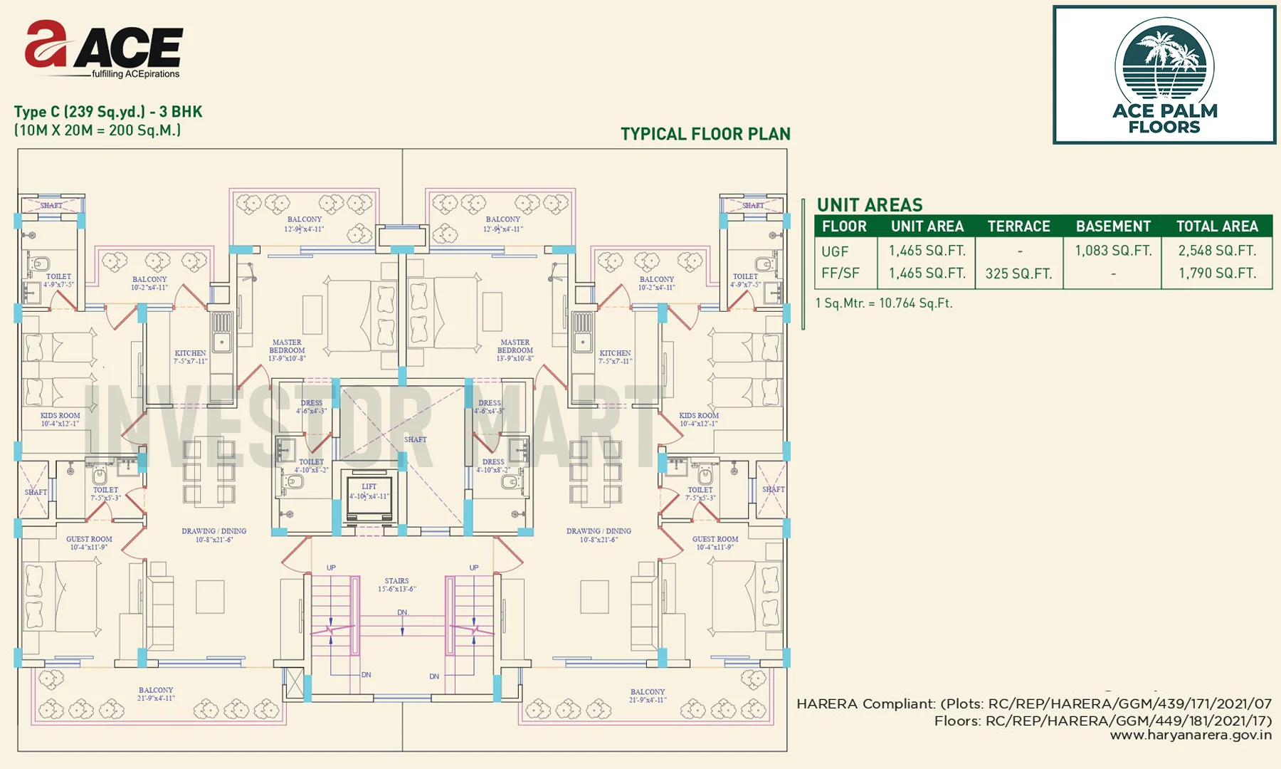 1465 Sqft