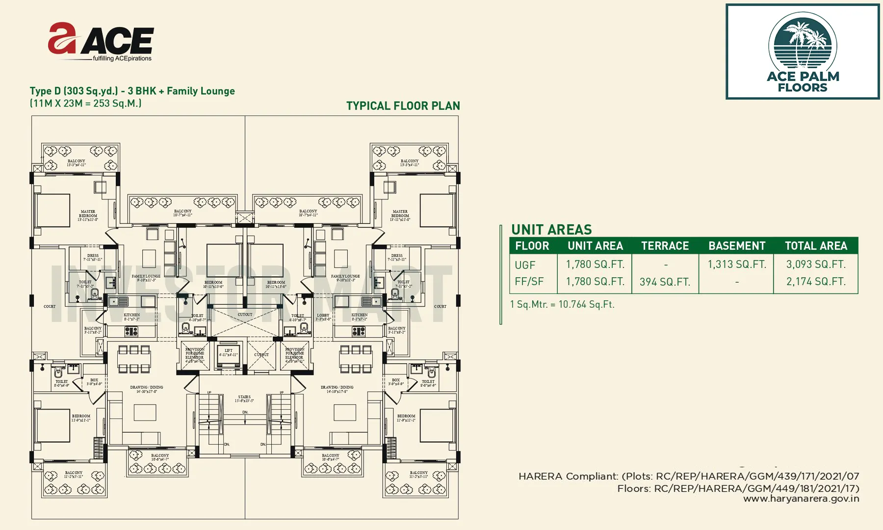 1780 Sqft