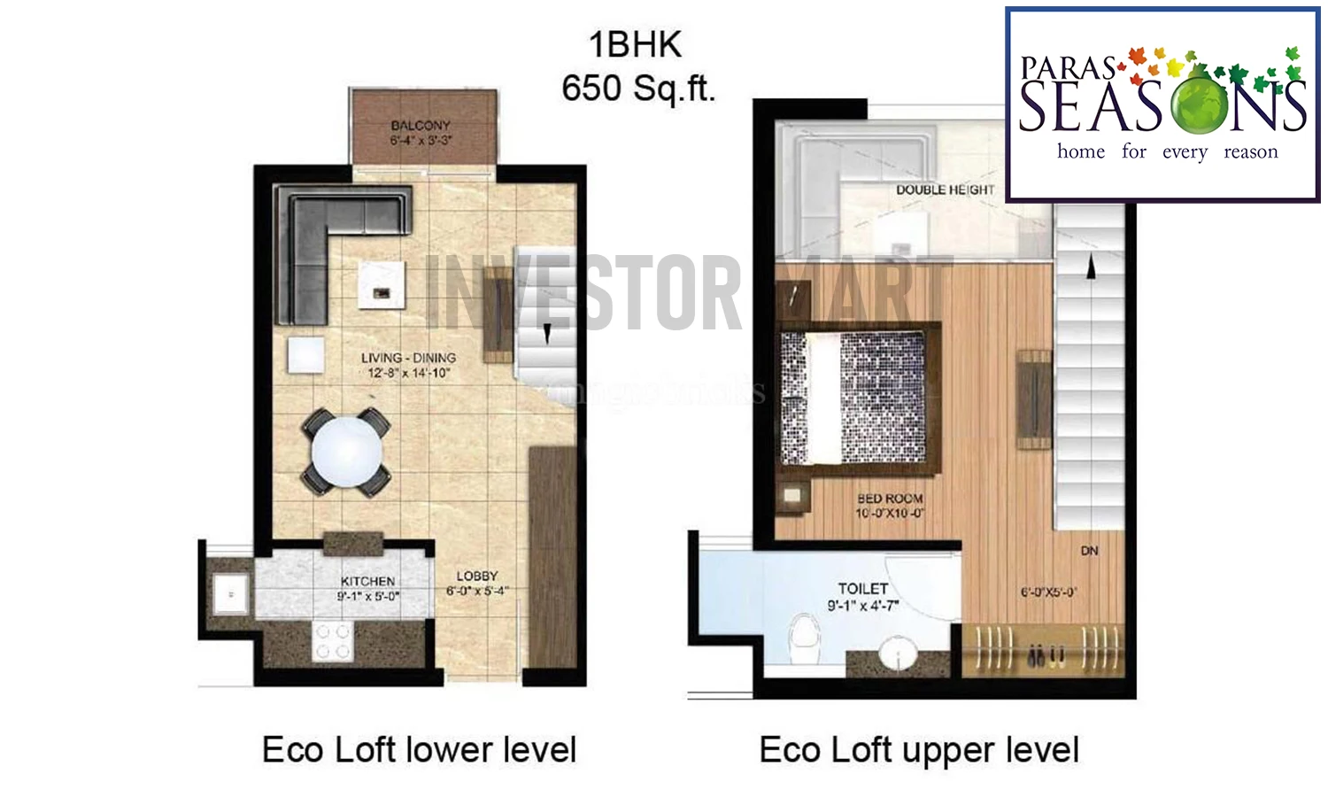 650 Sqft