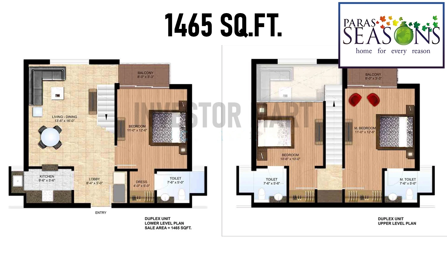 1465 Sqft