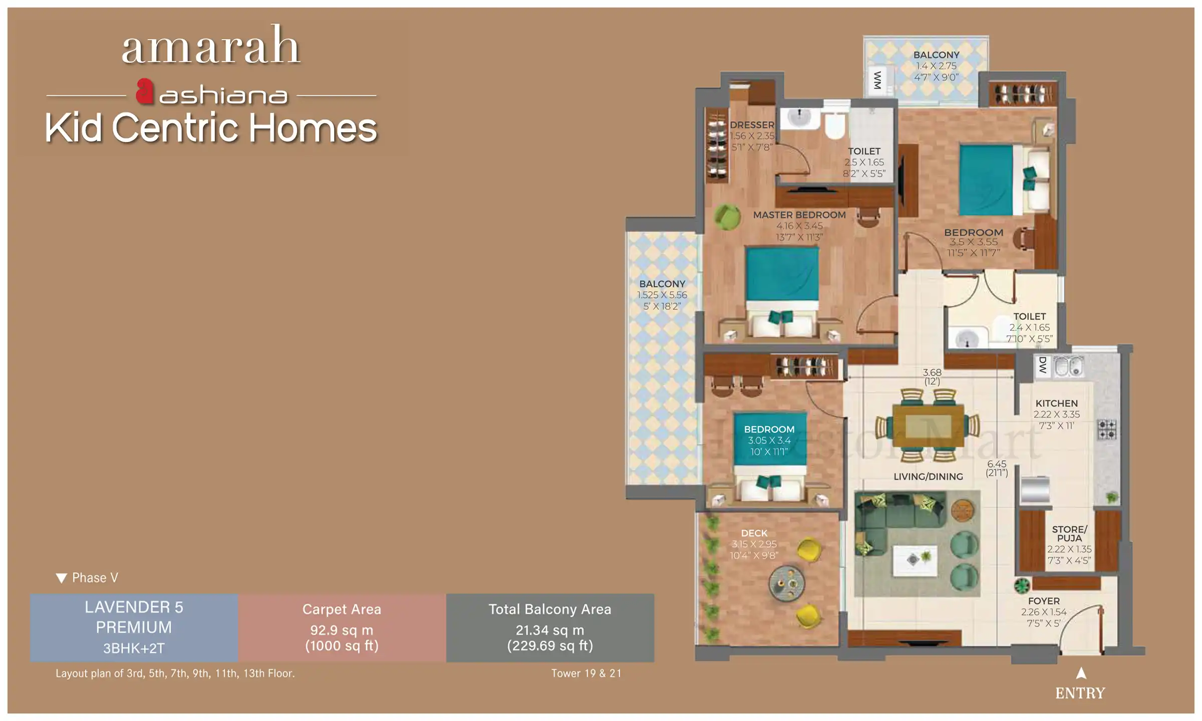 1000 Sqft