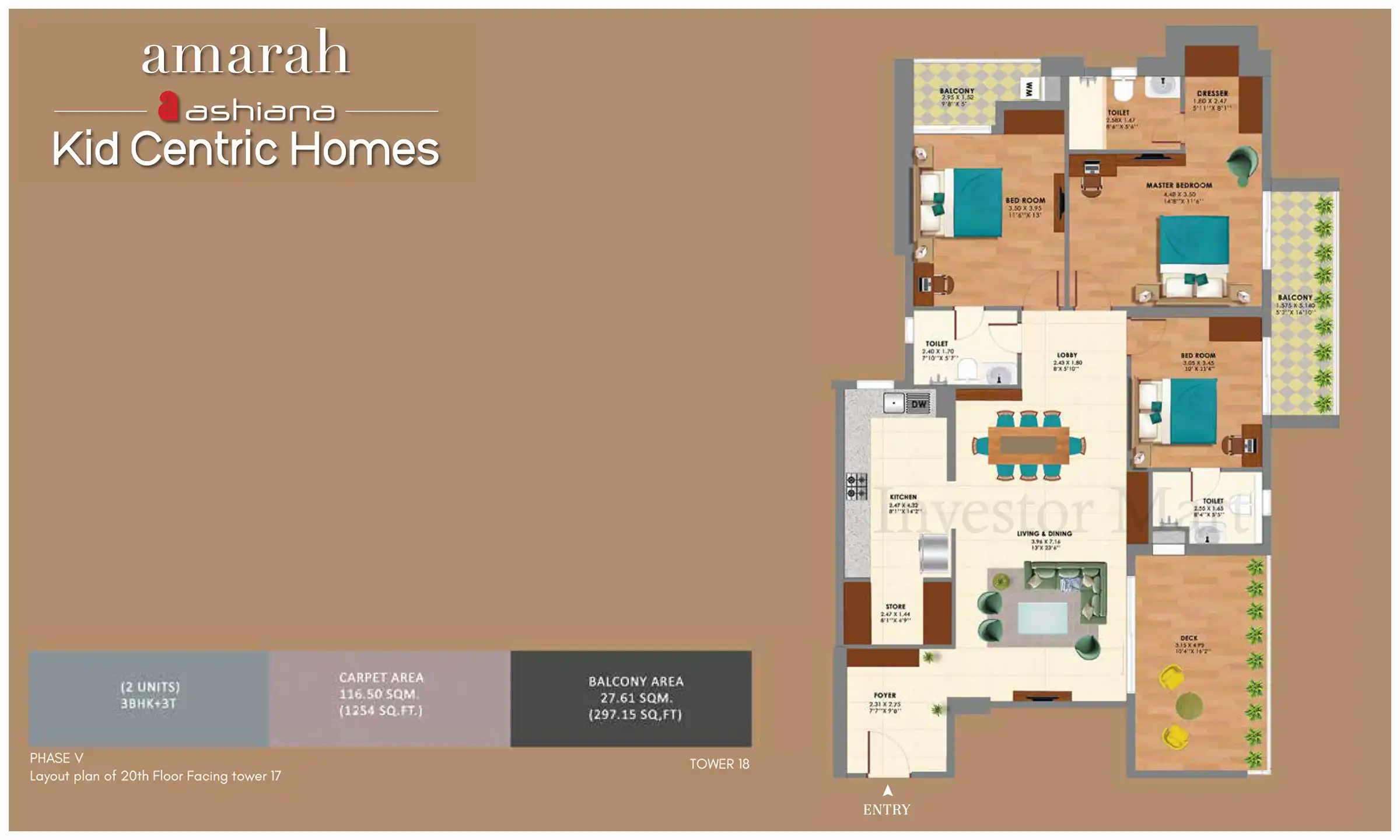 1254 Sqft