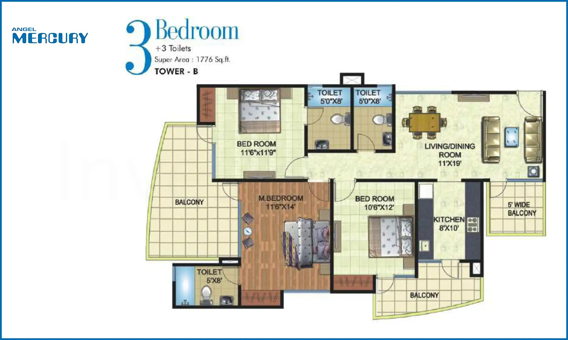 1776 Sqft